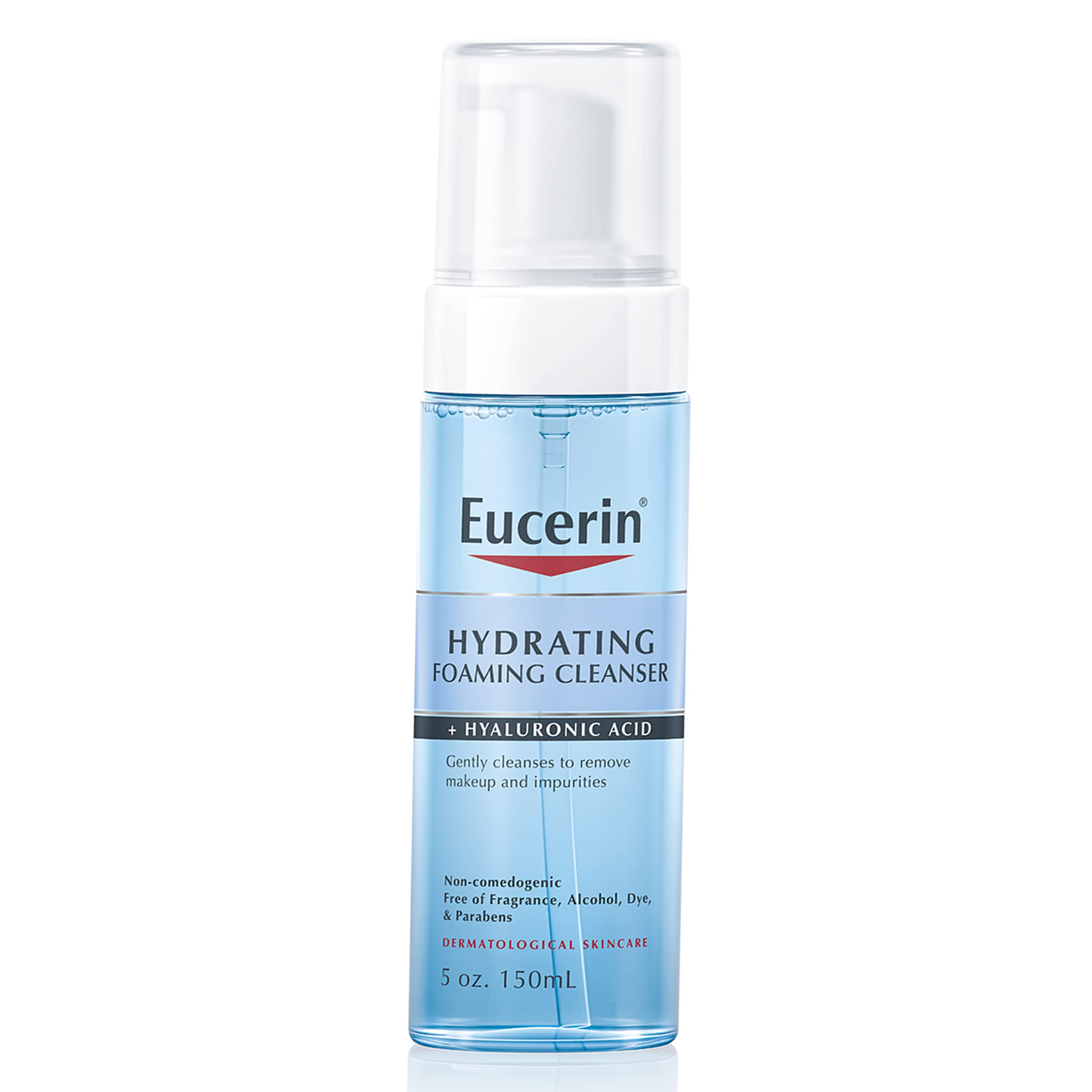 Foto 2 pulgar | Limpiador Facial Eucerin, Espuma Hidratante Con Ácido Hialurónico, 150 Ml - Venta Internacional.