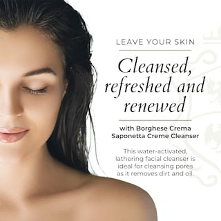 Foto 2 | Crema Limpiadora Borghese Crema Saponetta De Limpieza Profunda 200 Ml - Venta Internacional.