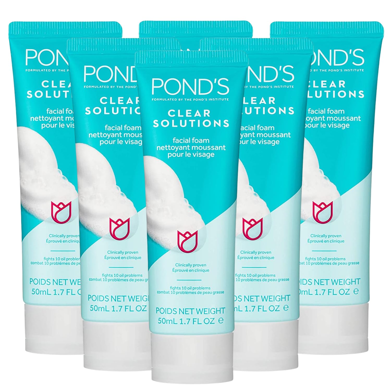 Foto 2 pulgar | Face Wash Pond's Clear Solution Elimina El Exceso De Grasa, 6 X 30 Ml - Venta Internacional.