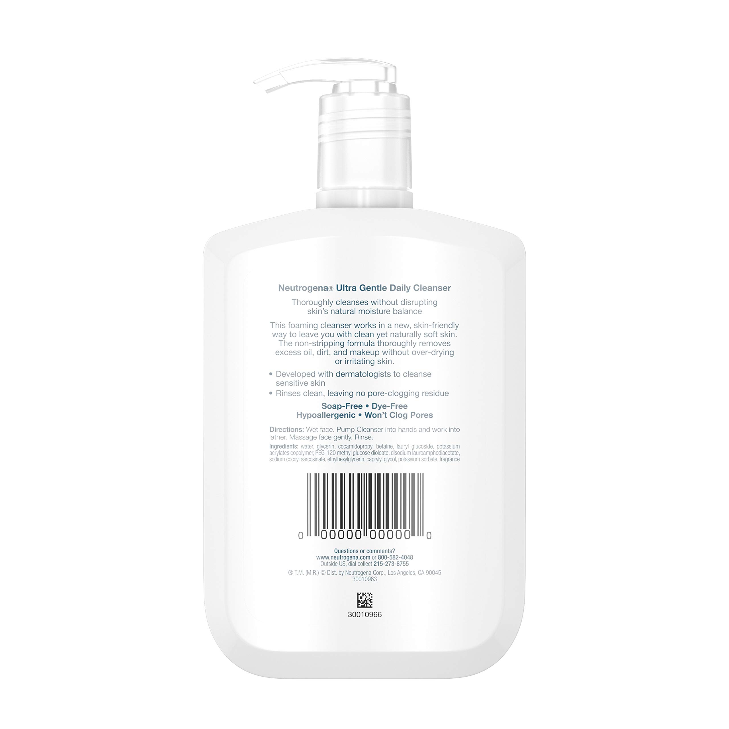 Foto 8 pulgar | Limpiador Neutrogena Ultra Gentle Daily 355 Ml (paquete De 2) - Venta Internacional.