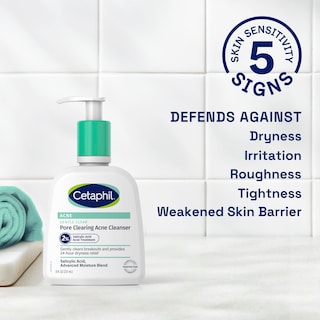 Foto 2 | Limpiador Cetaphil, Suave Y Transparente Para Limpiar Los Poros Del Acné, 240 Ml, 2% De Ácido Salicílico - Ven