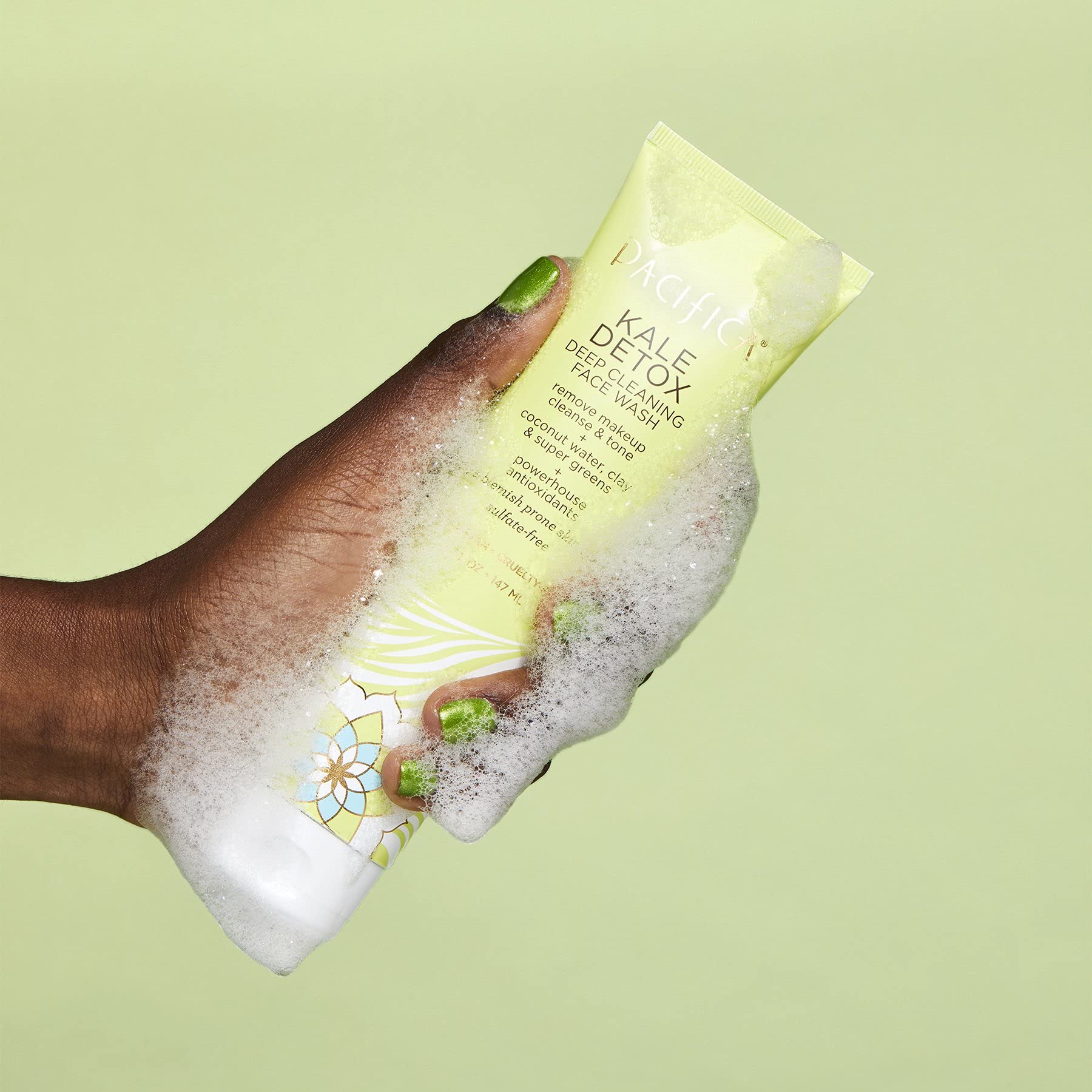 Foto 2 | Face Wash Pacifica Kale Detox De Limpieza Profunda Para Pieles Grasas - Venta Internacional.