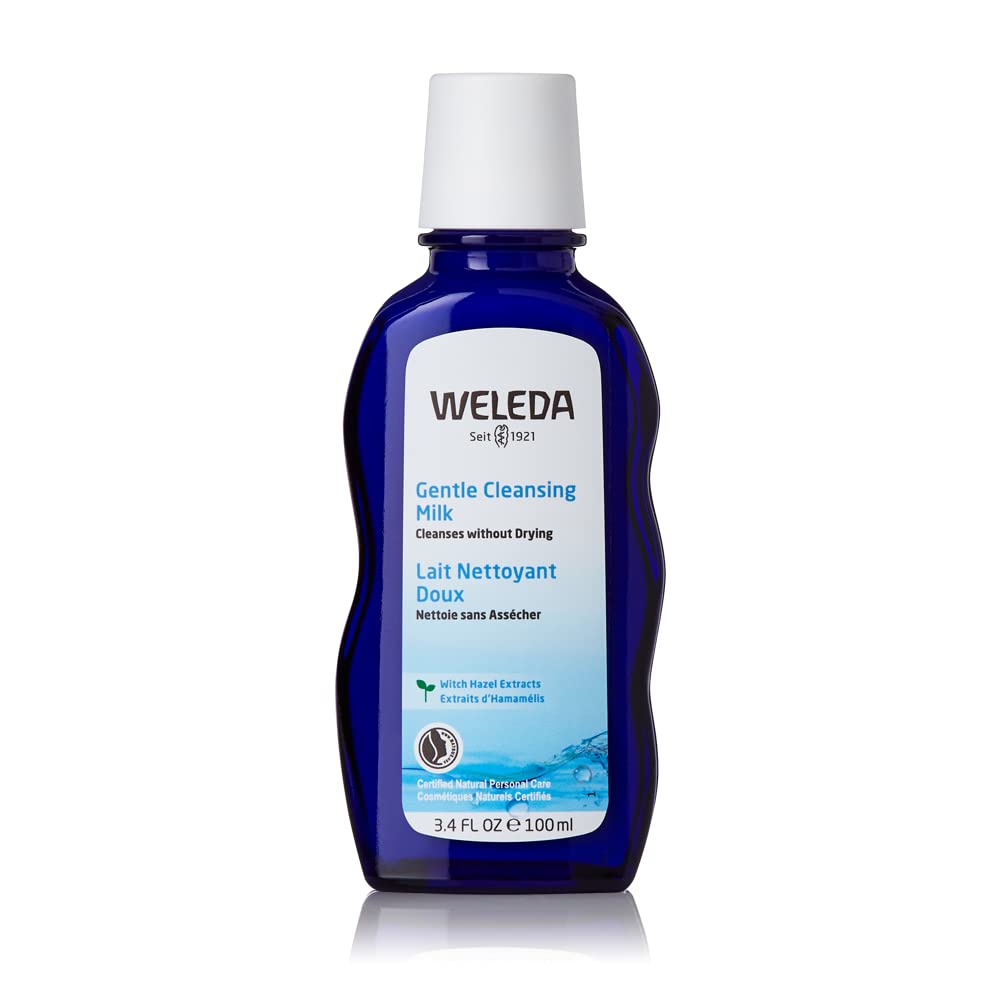 Leche Limpiadora Weleda Gentle 100 Ml - Mantiene El Equilibrio De Humedad - Venta Internacional.