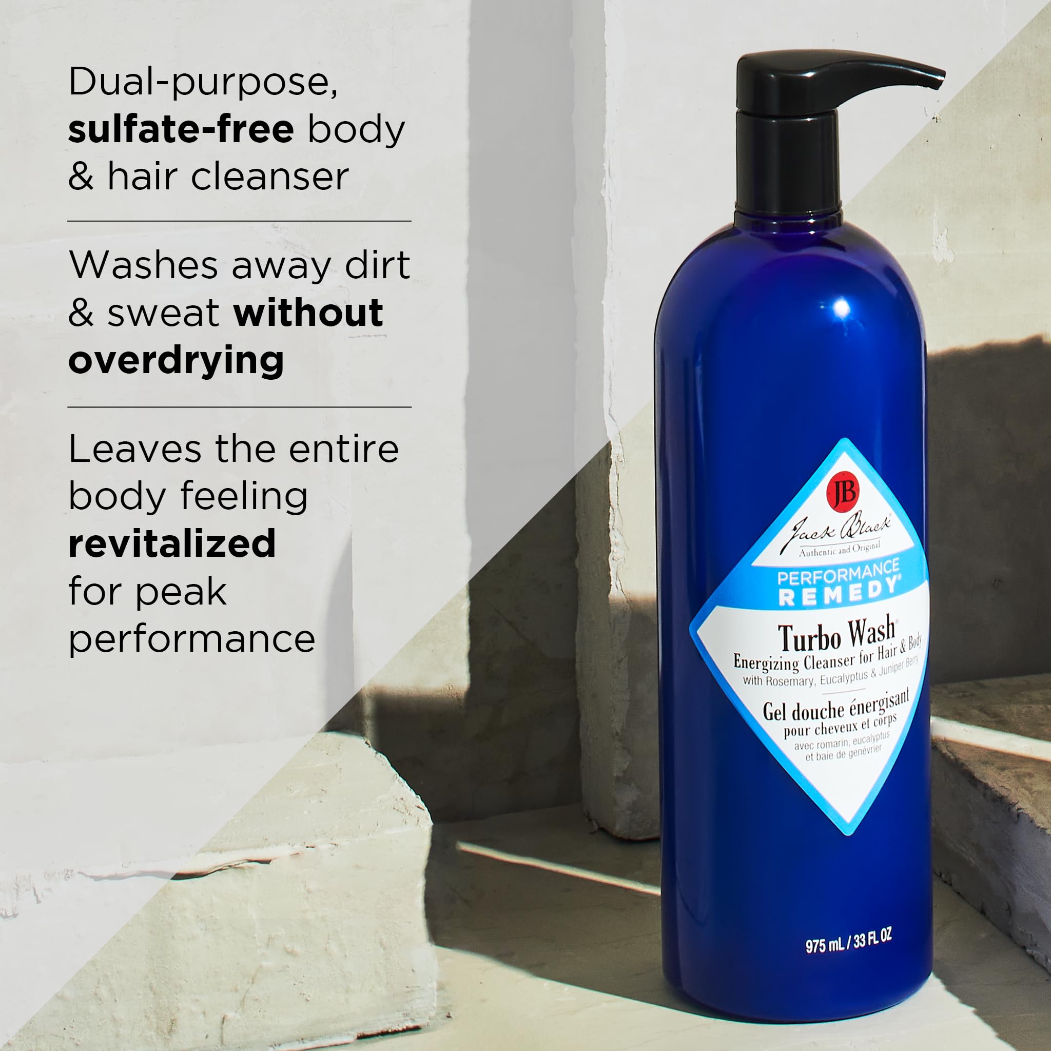 Foto 7 pulgar | Limpiador Jack Black Turbo Wash Energizante Para Cabello Y Cuerpo, 300 Ml - Venta Internacional.