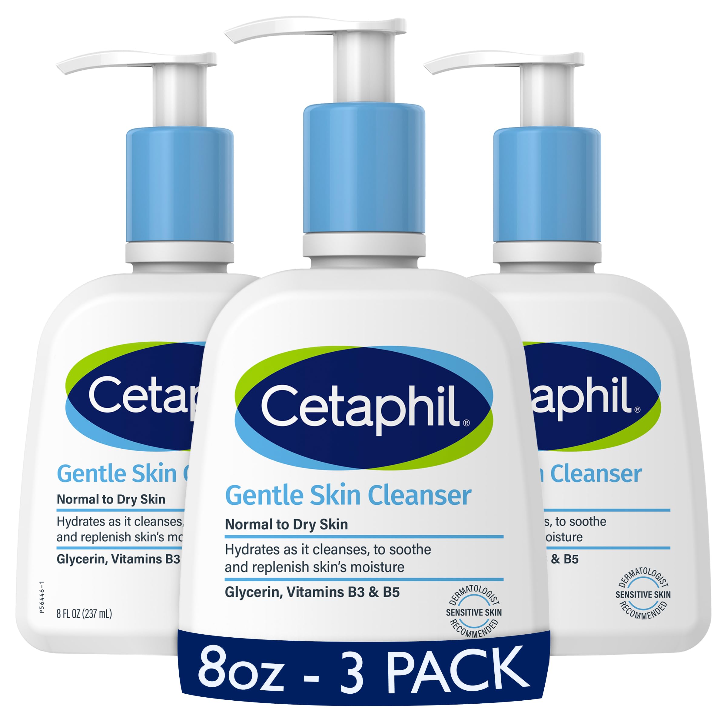 Foto 2 pulgar | Limpiador Suave Hidratante Face Wash Cetaphil, 240 Ml, Paquete De 3 - Venta Internacional.