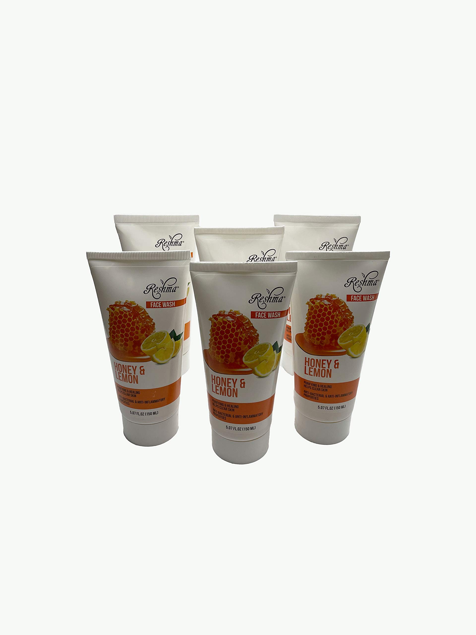 Jabón Facial Reshma Beauty Con Miel Y Limón Para Todo Tipo De Piel, Paquete De 6 - Venta Internacional.