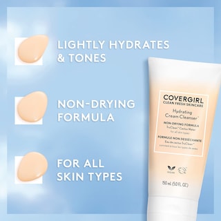 Foto 5 | Limpiador Covergirl Clean Fresh Skincare Hidratante 150 Ml - Venta Internacional.