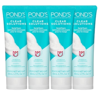 Foto 1 | Jabón Facial Pond's Clear Solution De 30 Ml, Paquete De 4, Que Elimina El Exceso De Grasa - Venta Internacional.
