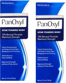 Foto 1 | Jabón Espumoso Para El Acné Panoxyl Face Wash 163 Ml (paquete De 2) - Venta Internacional.