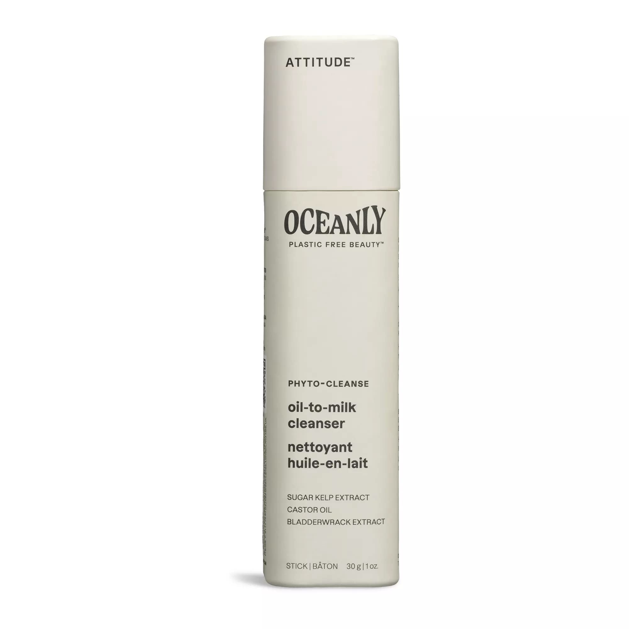 Foto 2 pulgar | Limpiador Facial En Barra Attitude Oceanly Oil-to-milk 30 Ml - Venta Internacional.