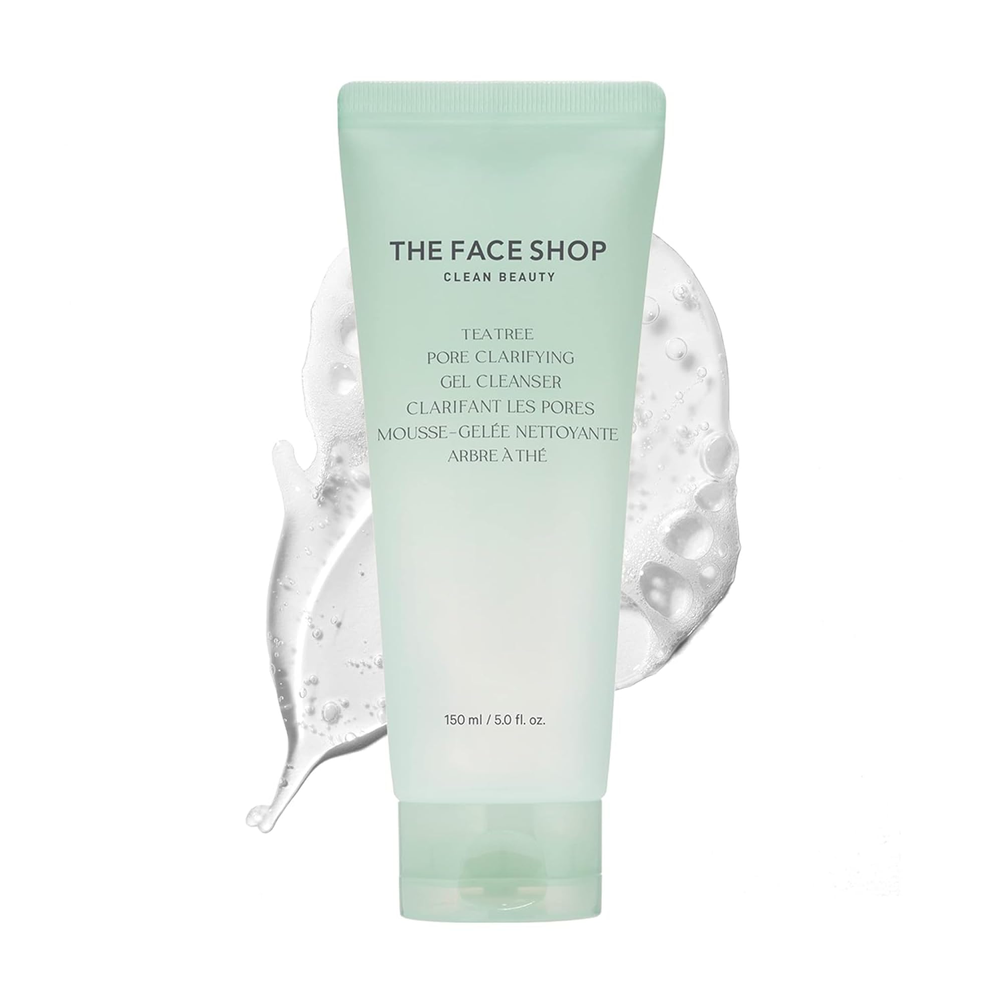 Gel Aclarador De Poros De Árbol De Té Cleanser The Face Shop, 150 Ml - Venta Internacional.