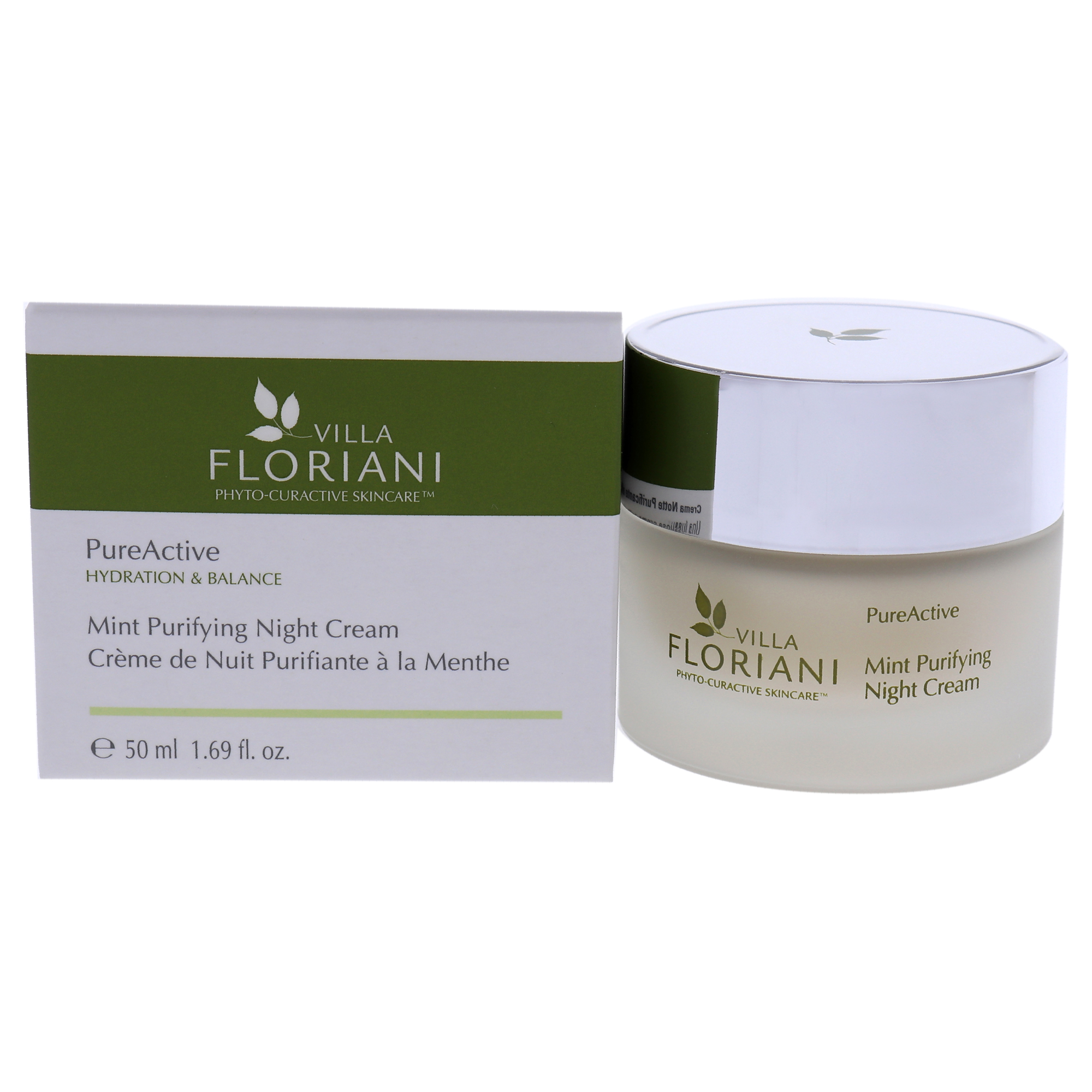 Crema Purificante De Noche - Mint Villa Floriani - Venta Internacional.