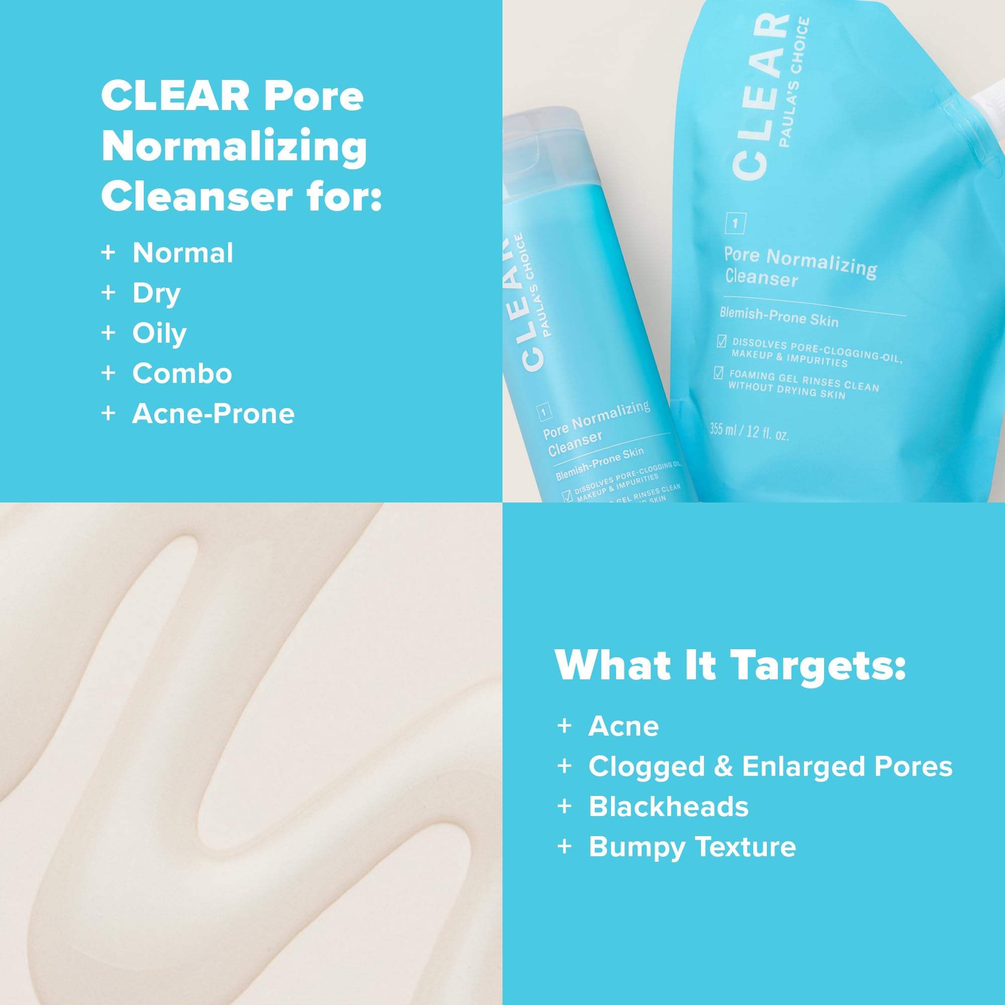 Foto 5 | Limpiador Paula's Choice Clear Pore Normalizing con Ácido Salicílico - Venta Internacional