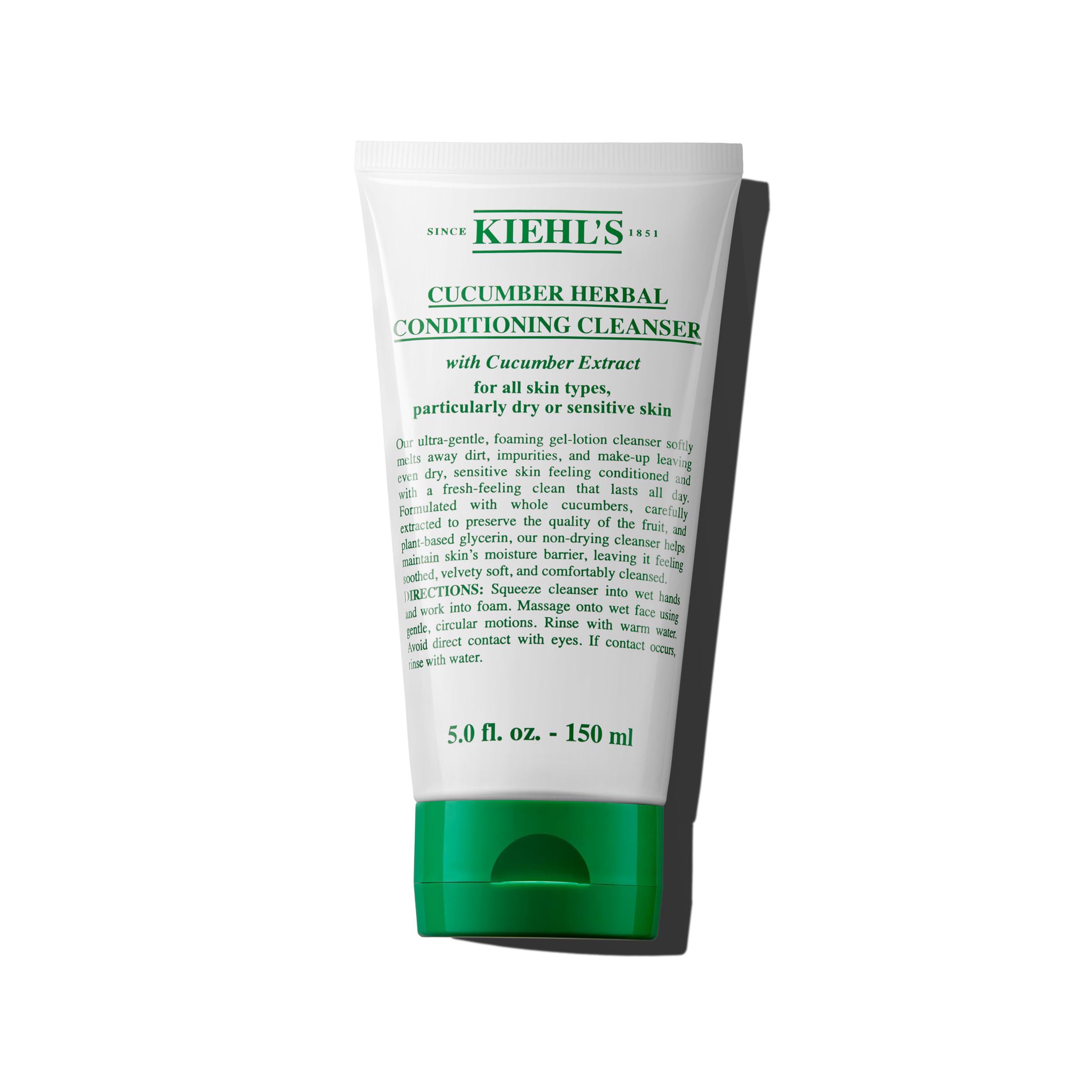 Foto 2 pulgar | Limpiador Acondicionador A Base De Hierbas Y Pepino De Face Wash Kiehl's 150 Ml - Venta Internacional