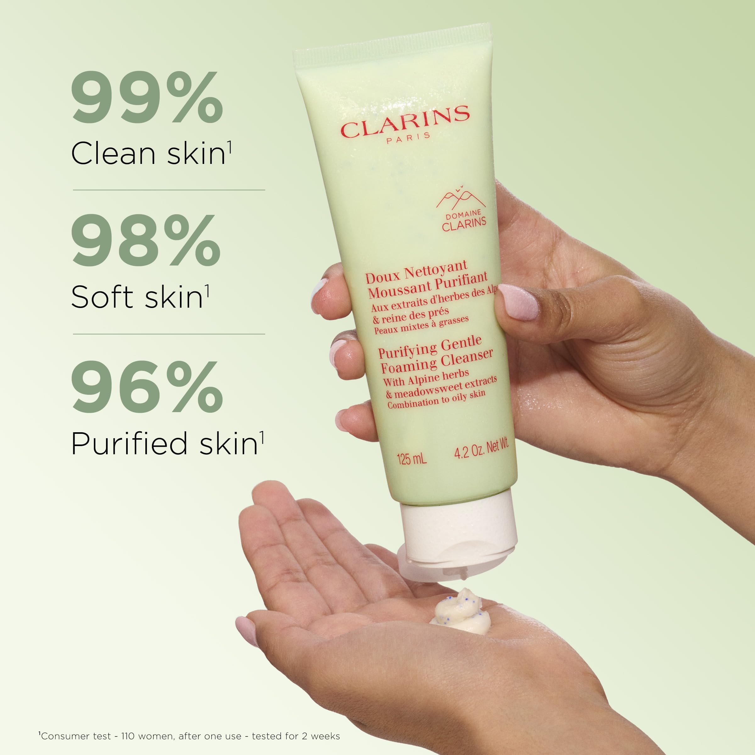 Foto 5 pulgar | Limpiador Clarins Purificante Suave Espumante para Piel Grasa - Venta Internacional