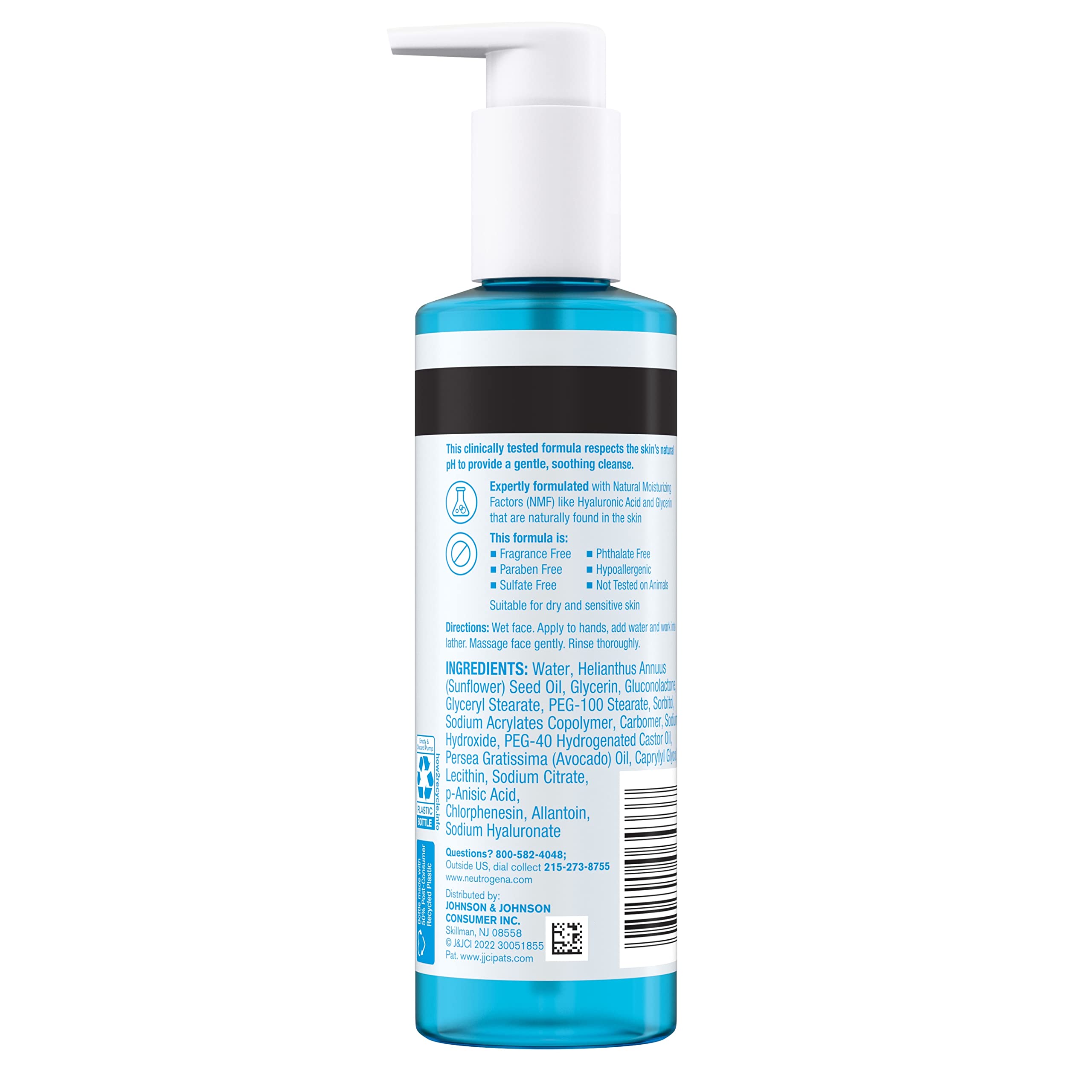 Foto 7 pulgar | Limpiador Facial Neutrogena Hydro Boost Leche Calmante 230 Ml - Venta Internacional