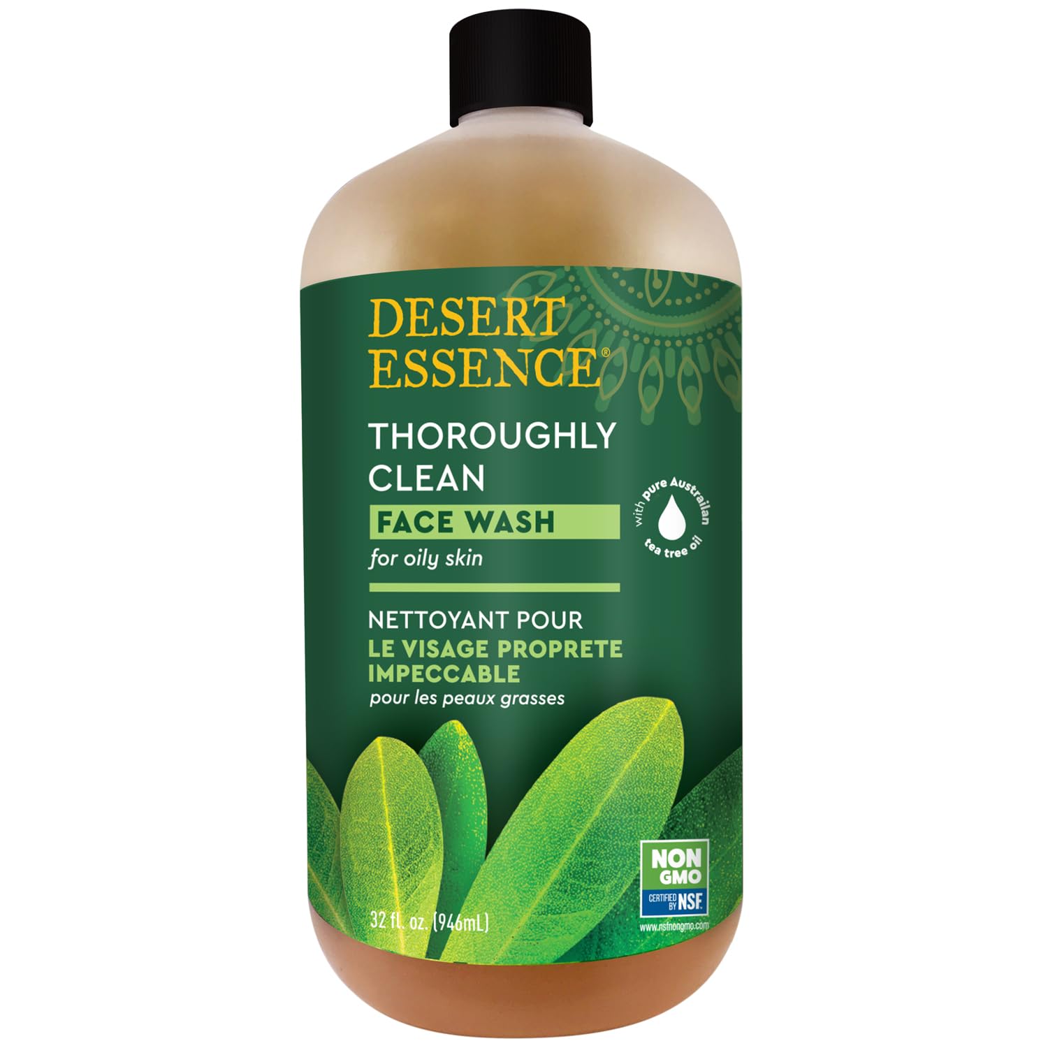 Limpiador Facial Desert Essence de Árbol de Té 960 ml - Venta Internacional