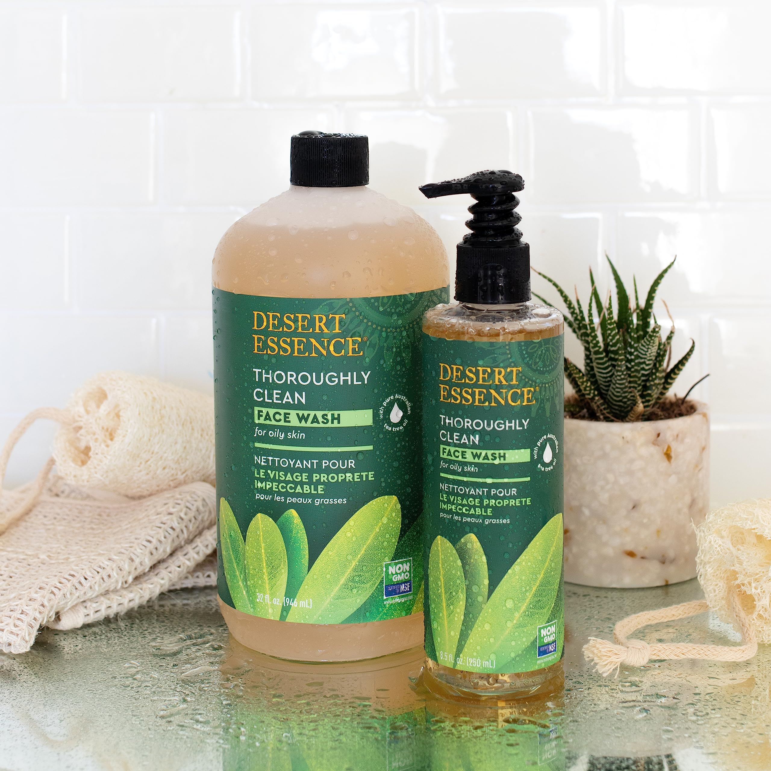 Foto 4 pulgar | Limpiador Facial Desert Essence de Árbol de Té 960 ml - Venta Internacional