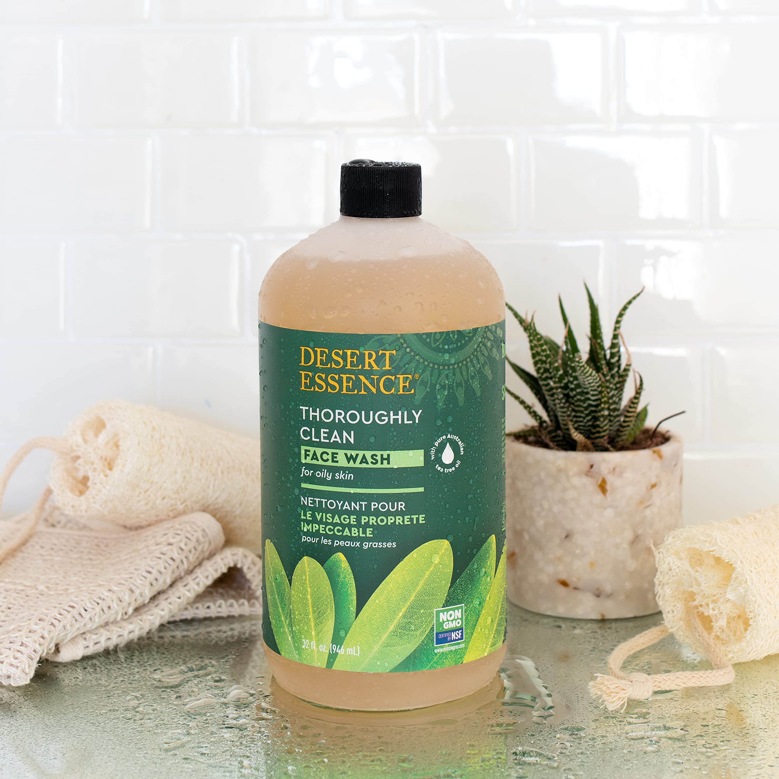 Foto 5 pulgar | Limpiador Facial Desert Essence de Árbol de Té 960 ml - Venta Internacional