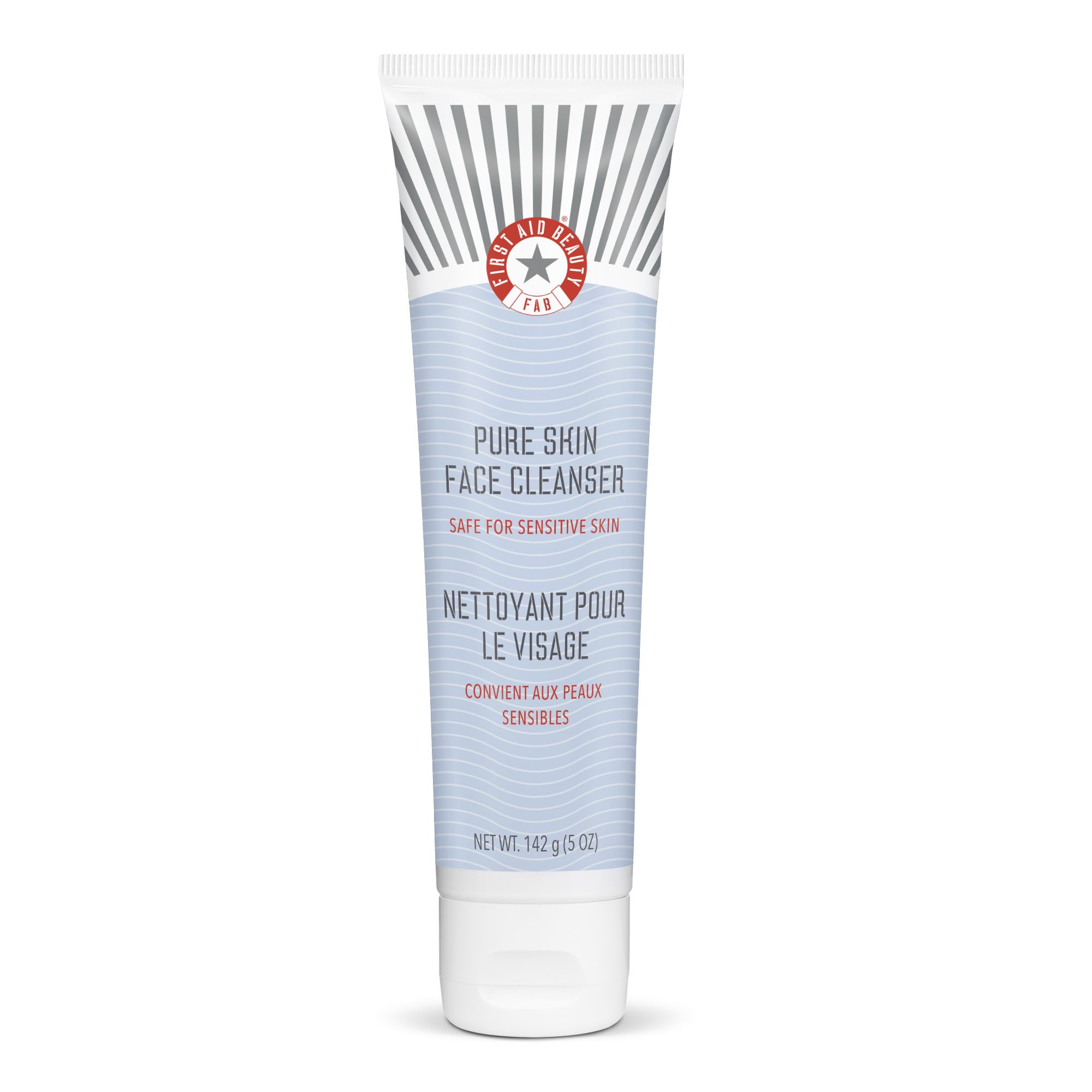 Limpiador Facial First Aid Beauty Pure Skin Sensitive 142 ml - Venta Internacional