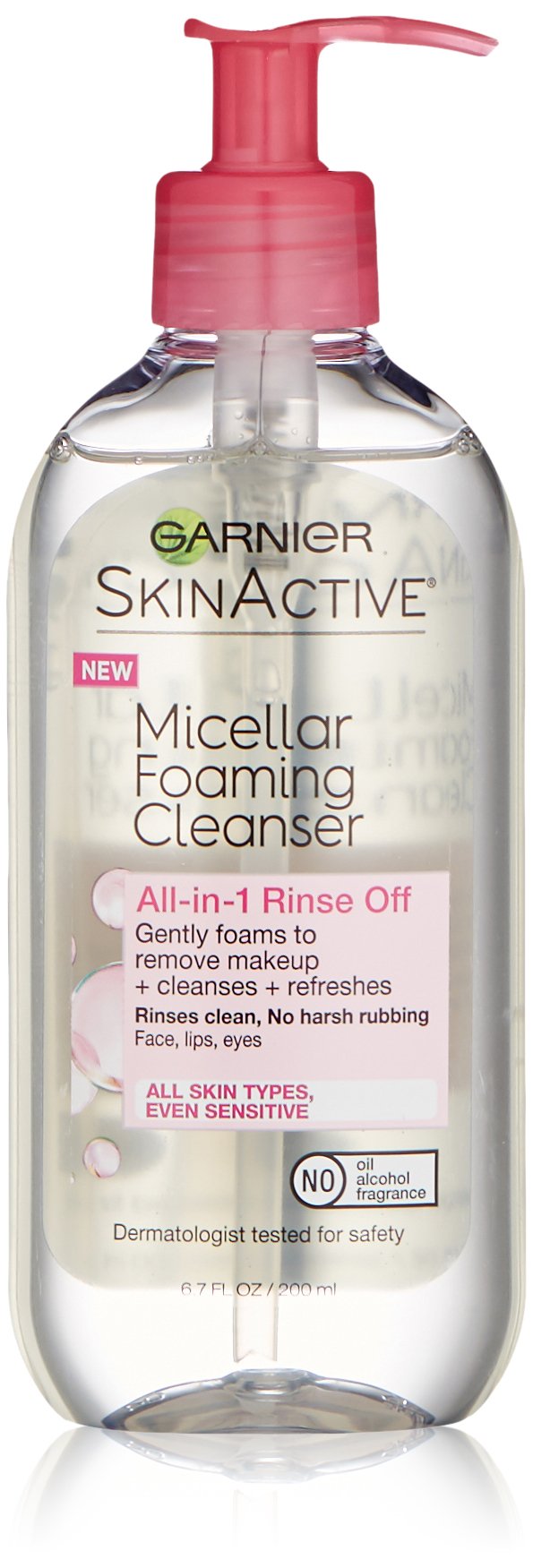 Foto 2 pulgar | Limpiador Facial Garnier Skinactive Micellar Foaming 200 Ml - Venta Internacional.