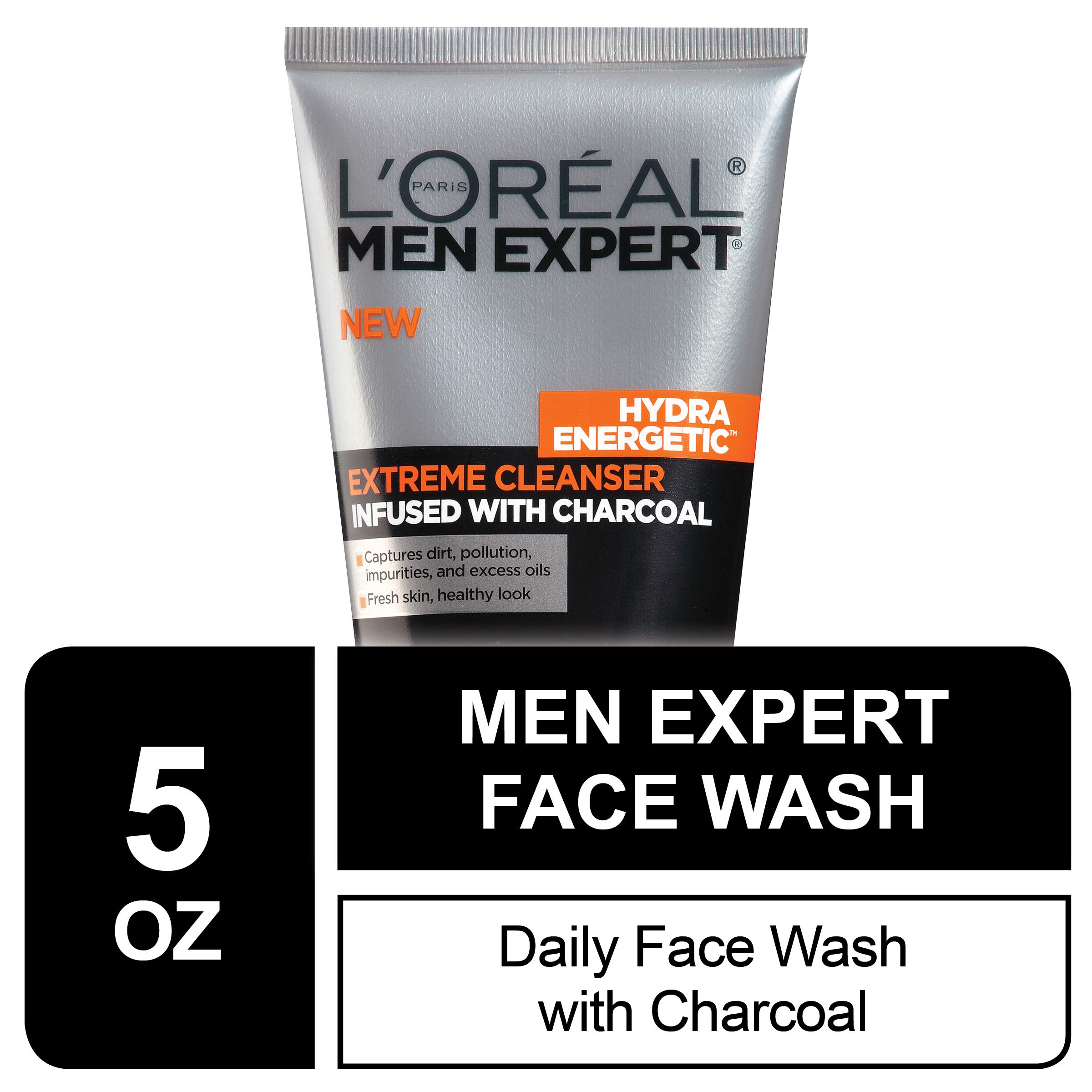 Foto 2 pulgar | Limpiador Facial L'oreal Men Expert Hydra Energetic Con Carbón, 150 Ml - Venta Internacional.