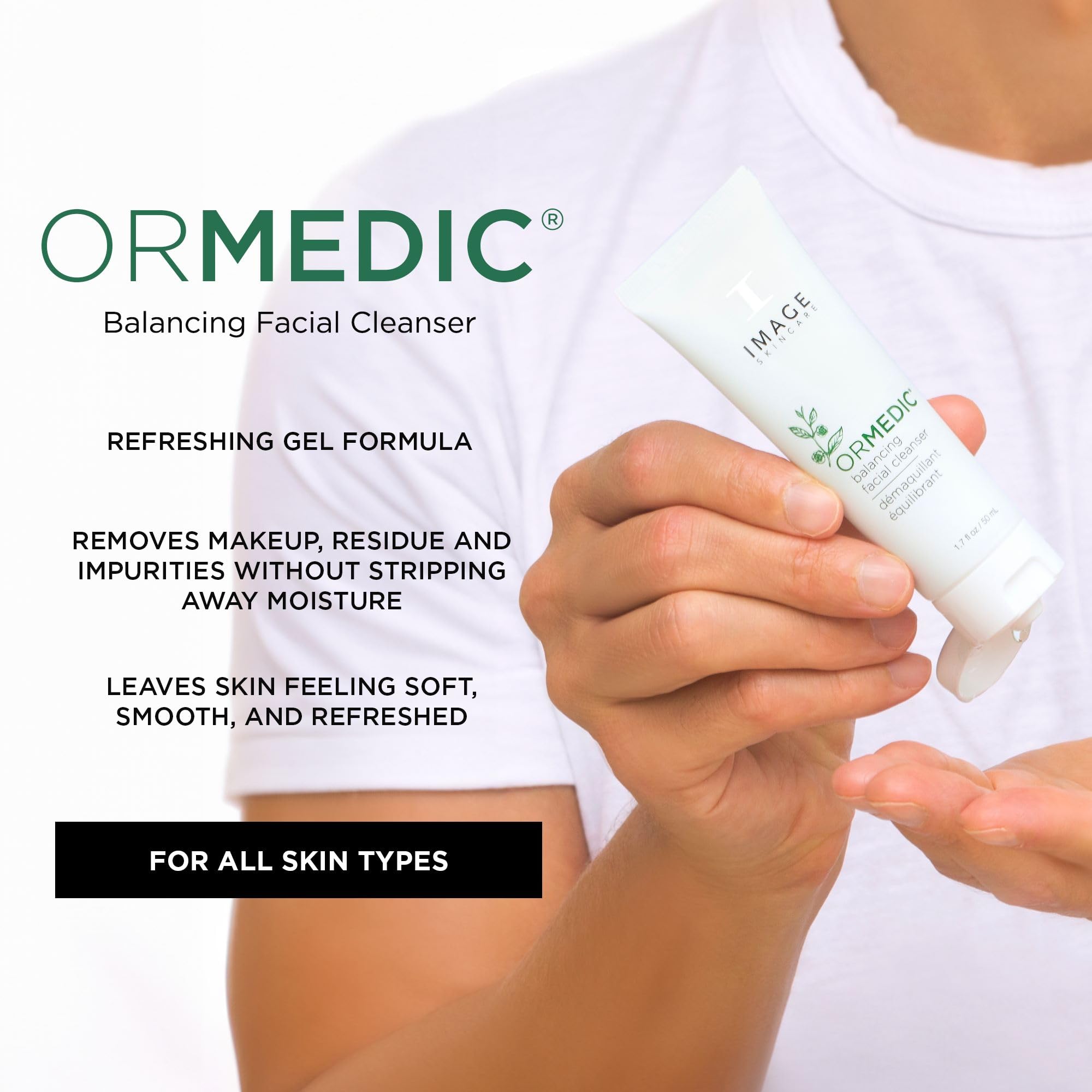 Foto 3 pulgar | Limpiador Facial Image Skincare Ormedic Ph Balancing 50 Ml - Venta Internacional.