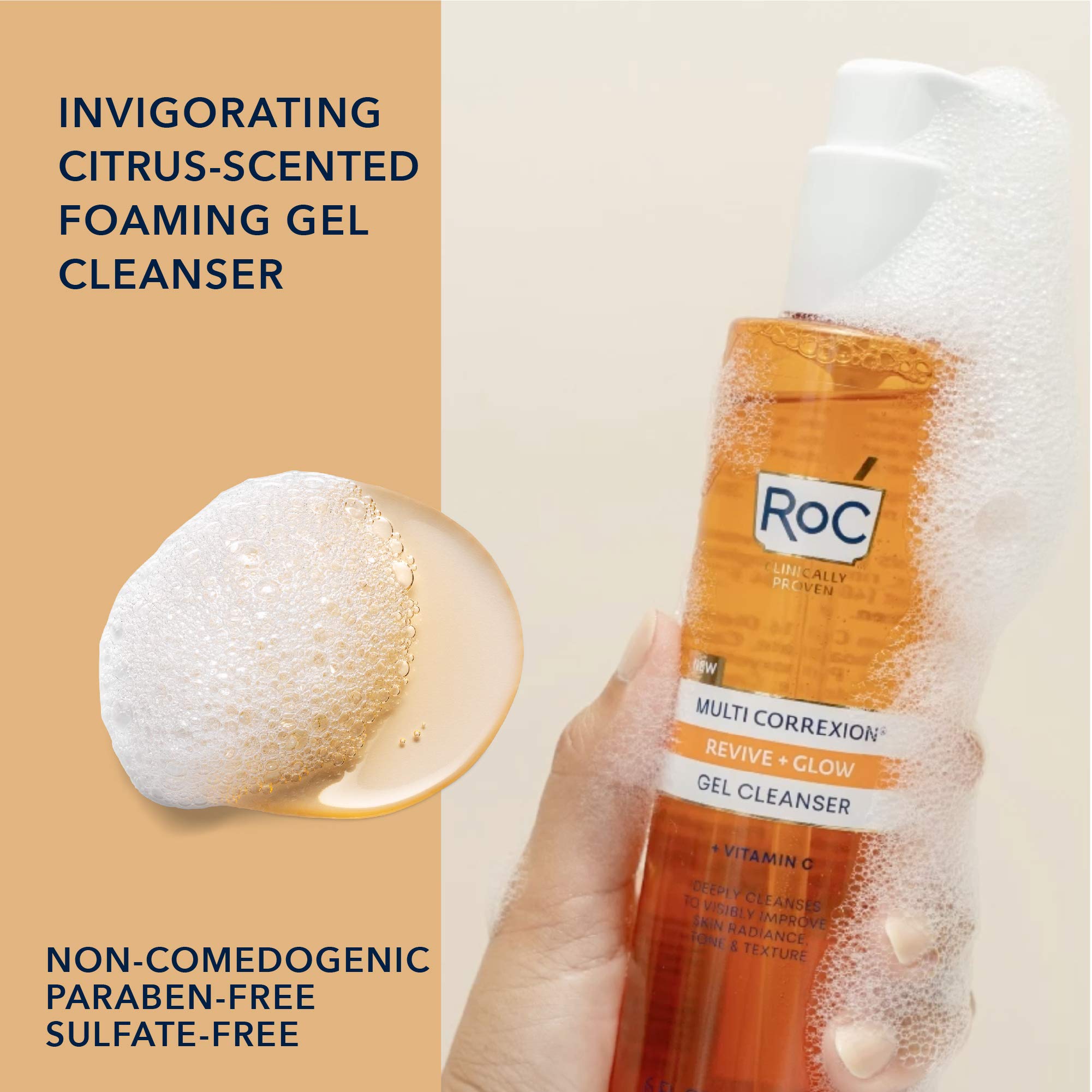 Foto 3 pulgar | Limpiador Facial Roc Multi Correxion Revive + Glow Gel 180 Ml - Venta Internacional.