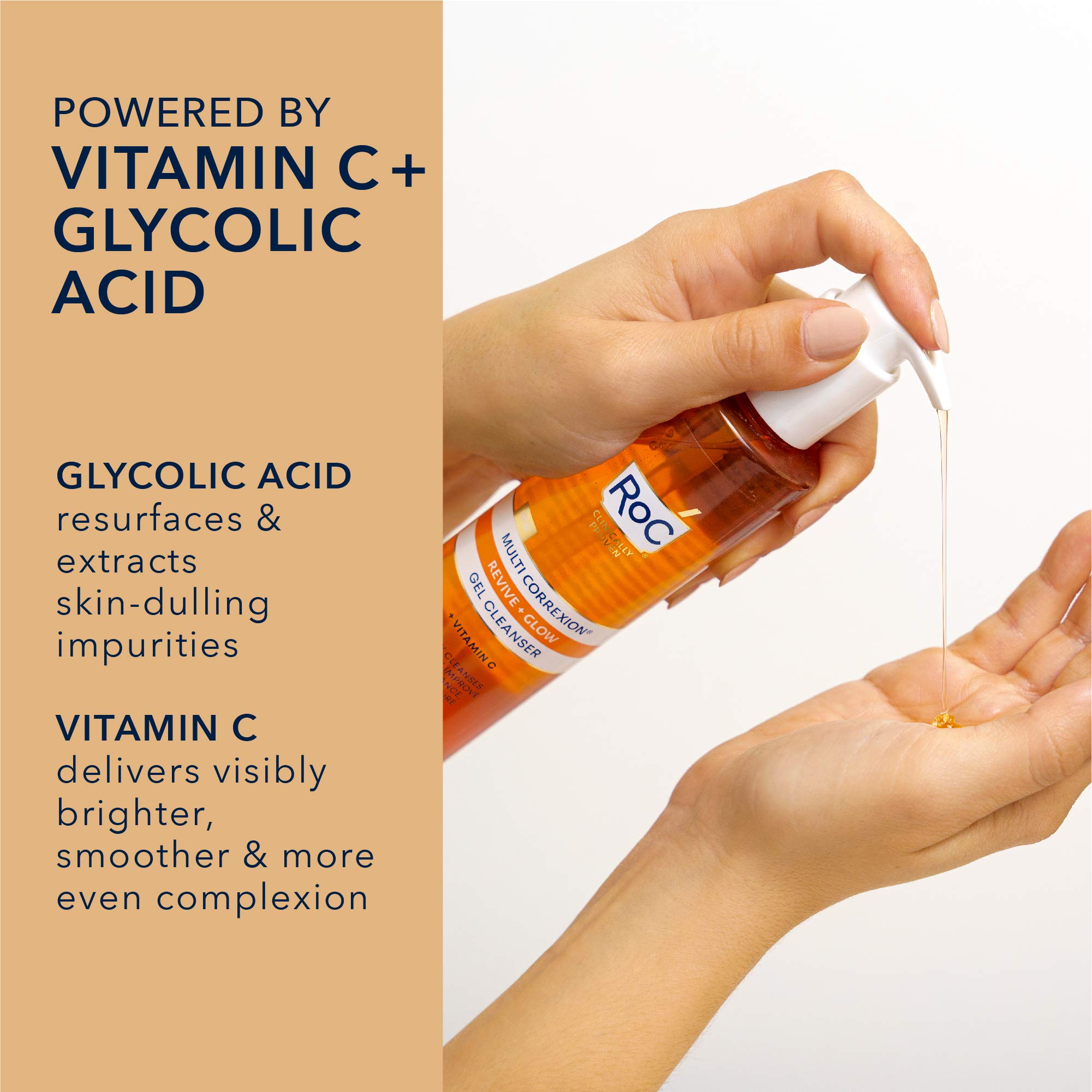 Foto 4 pulgar | Limpiador Facial Roc Multi Correxion Revive + Glow Gel 180 Ml - Venta Internacional.