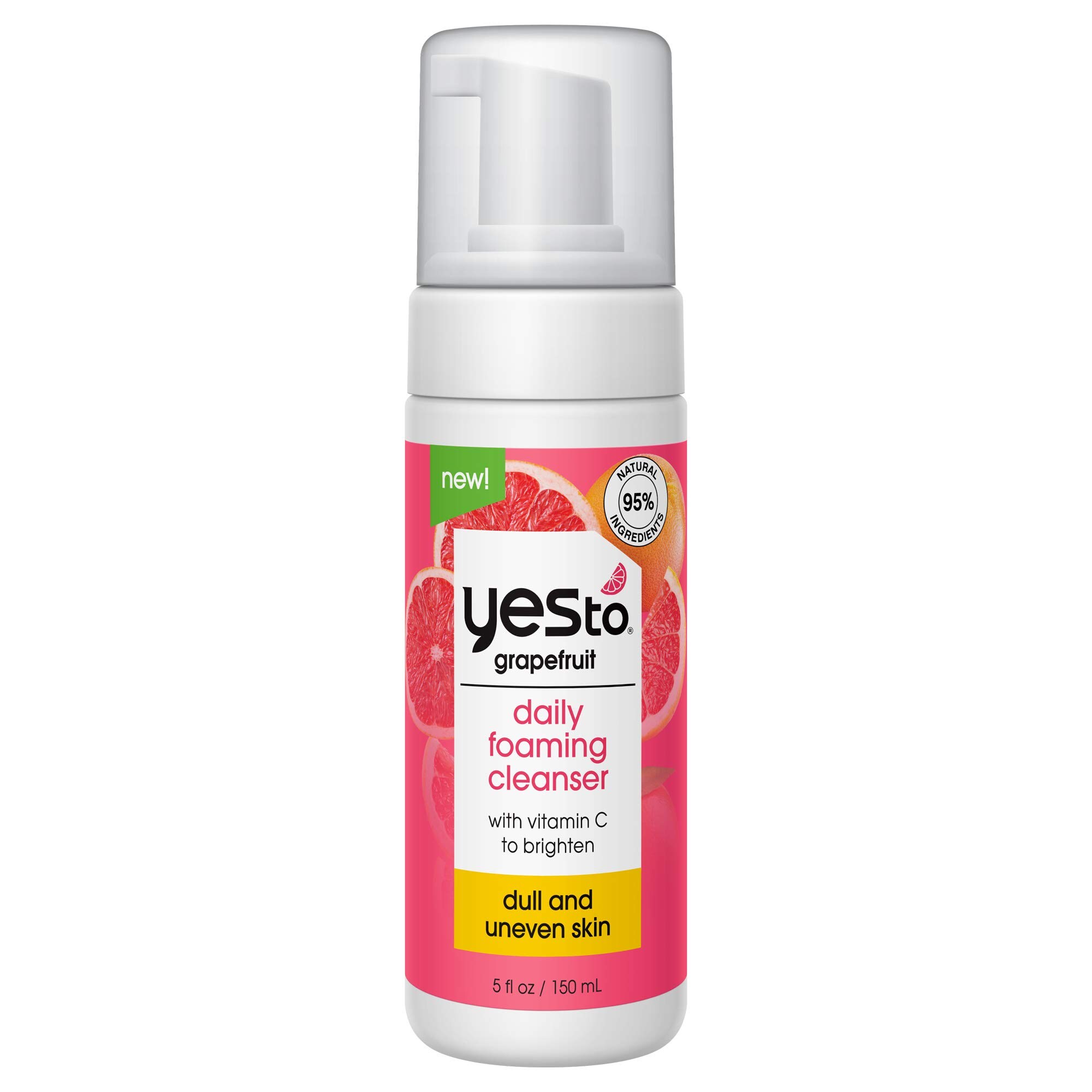 Limpiador Espumoso Yes To Grapefruit Brightening, 150 Ml - Venta Internacional. $495