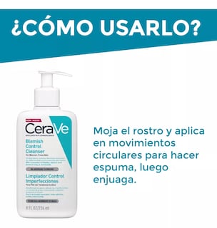 Foto 3 | Parches Anti Acné + Limpiador Control Imperfecciones Granos, Barros Y Espinillas Cerave