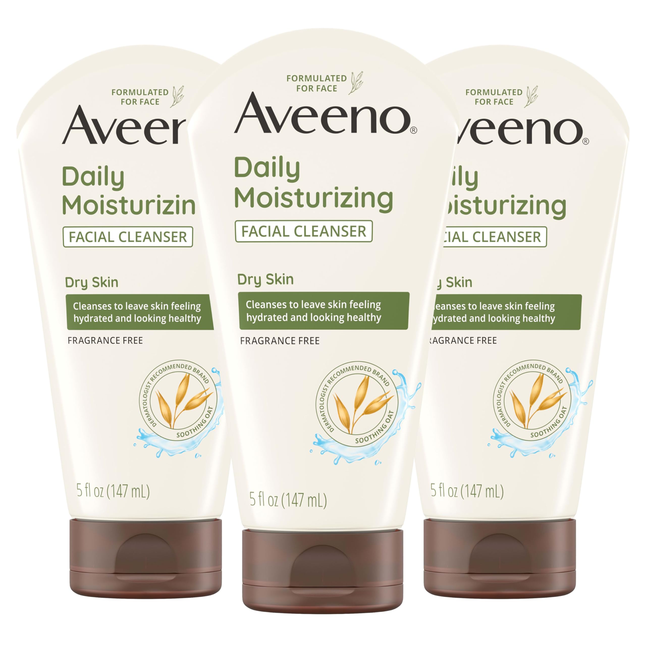 Foto 2 pulgar | Limpiador Facial Aveeno, Hidratante Diario Para Piel Seca, 150 Ml - Venta Internacional.