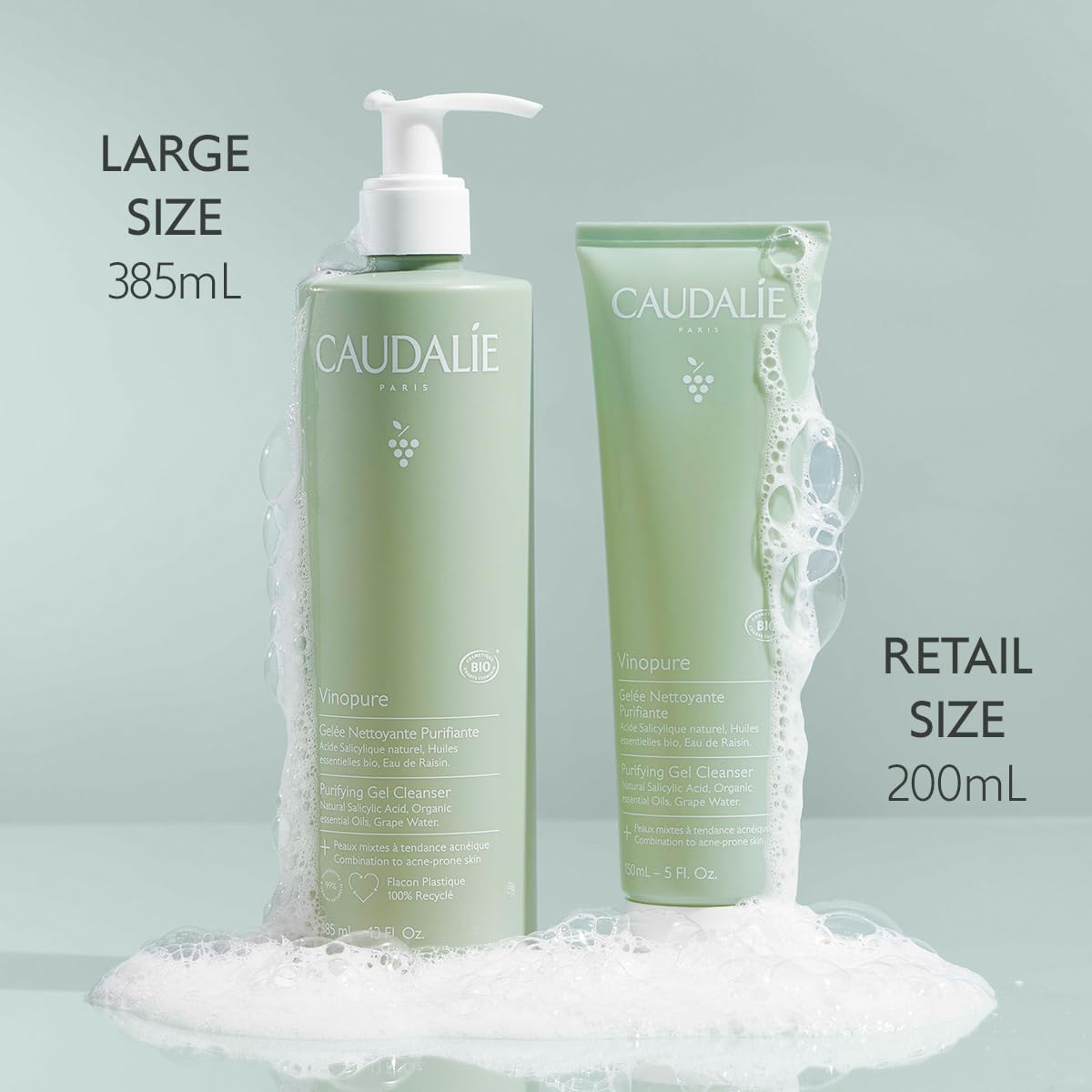 Foto 5 | Gel Purificador De Poros Cleanser Caudalie Vinopure, 150 Ml - Venta Internacional.