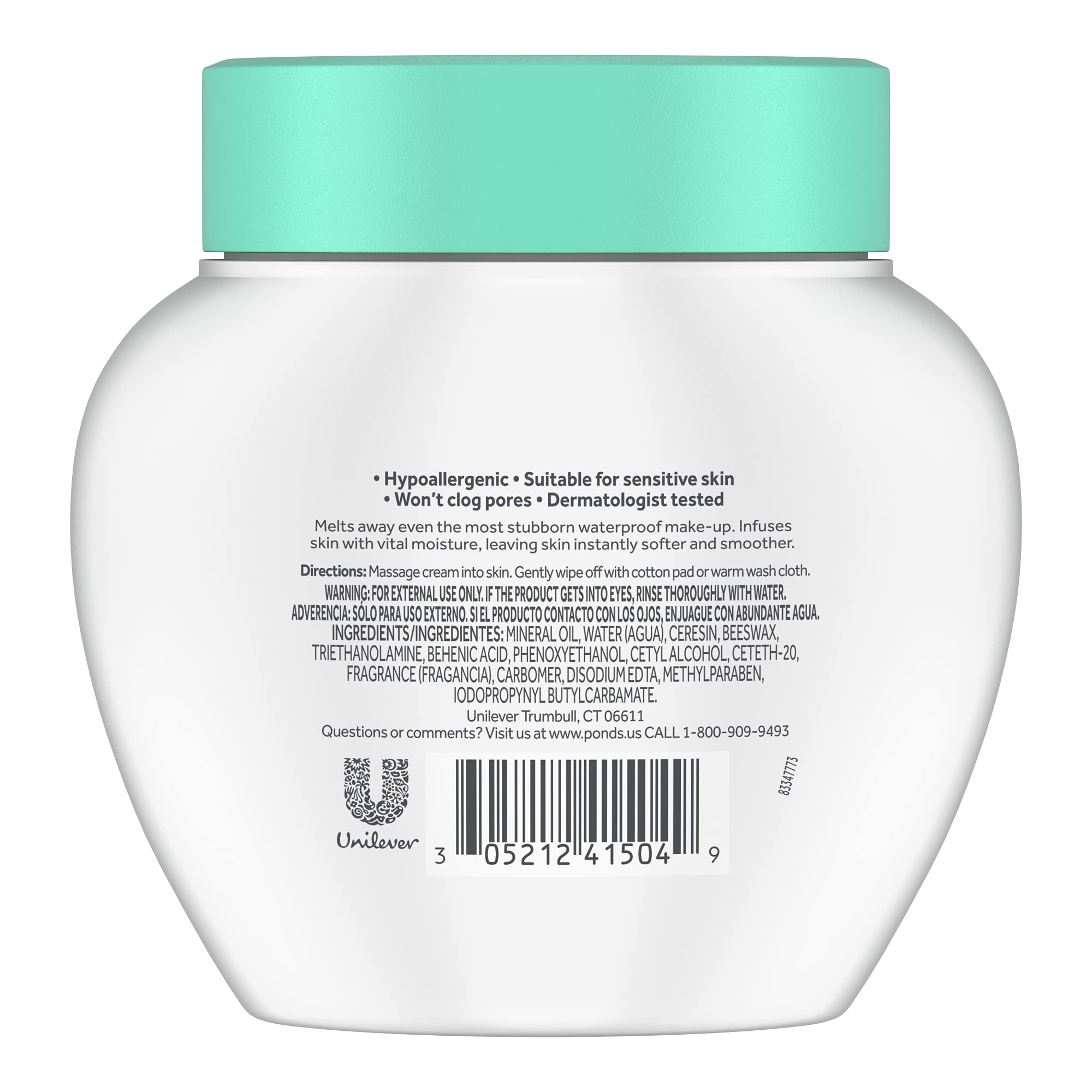 Foto 4 pulgar | Crema Fría Cleanser Pond's, 280 Ml (paquete De 3) Para Mujer - Venta Internacional.