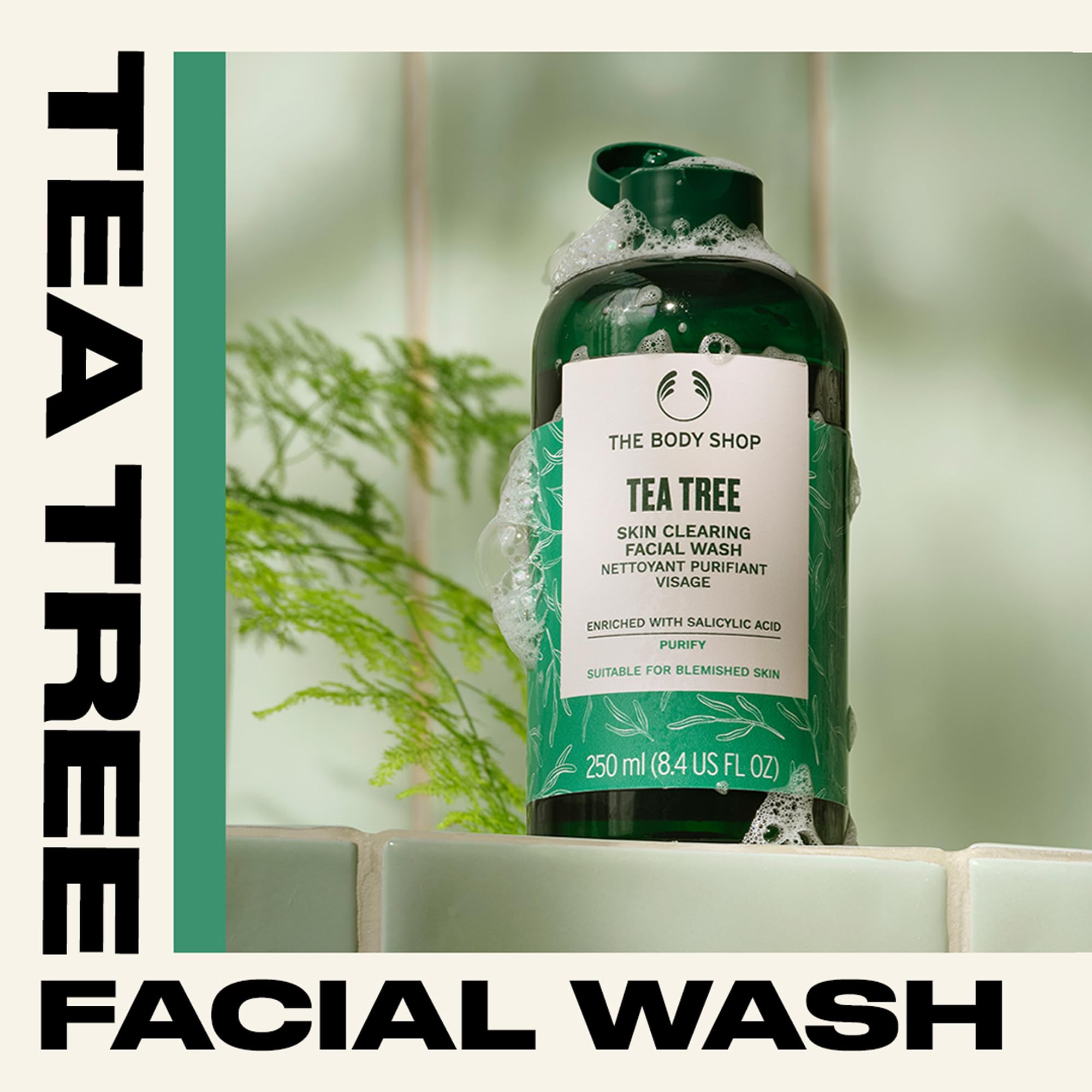 Foto 4 pulgar | Limpiador Facial The Body Shop Tea Tree Skin Clearing, 250 Ml, Vegano - Venta Internacional.