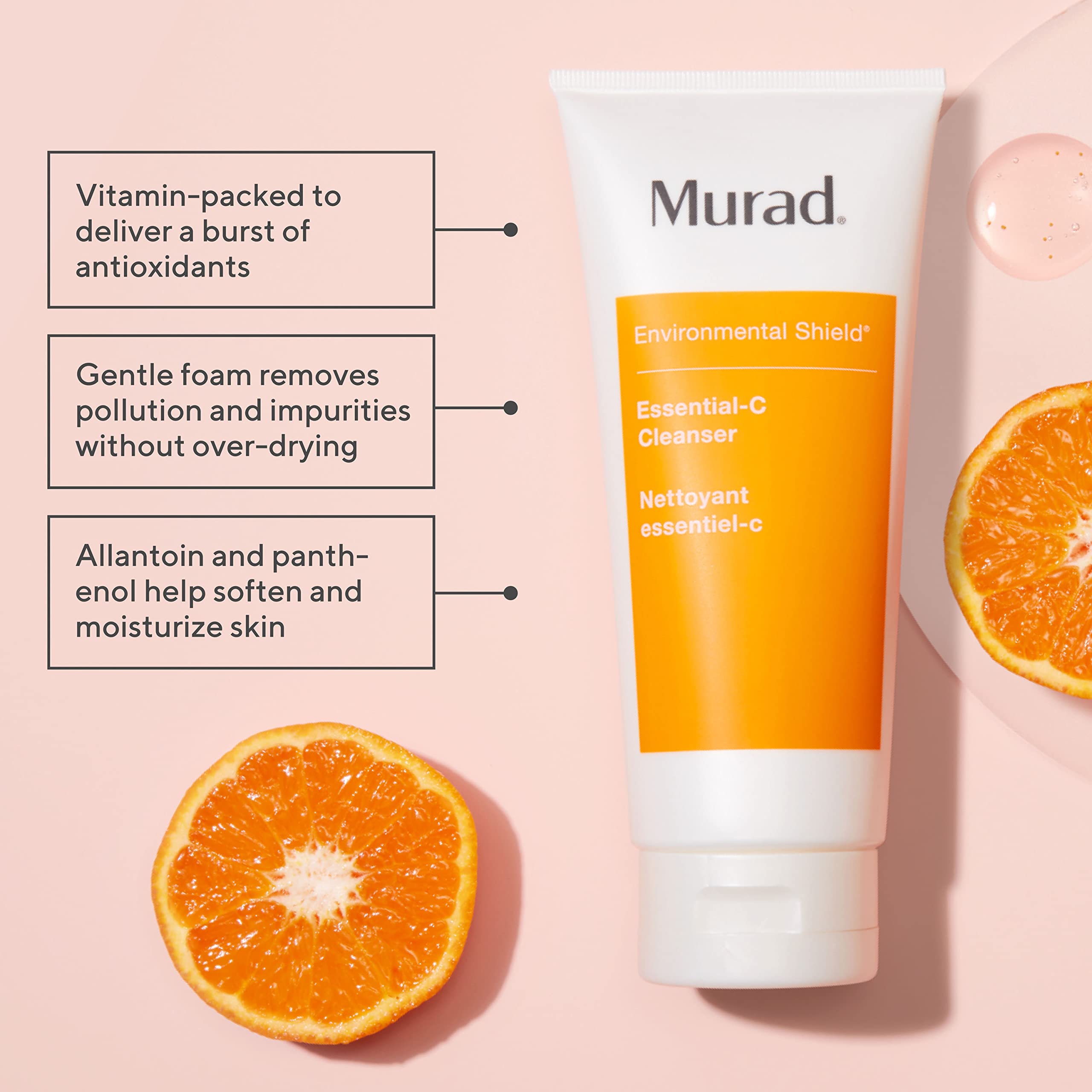 Foto 2 | Limpiador Facial Murad Essential-C en Gel Espumoso 148 ml - Venta Internacional