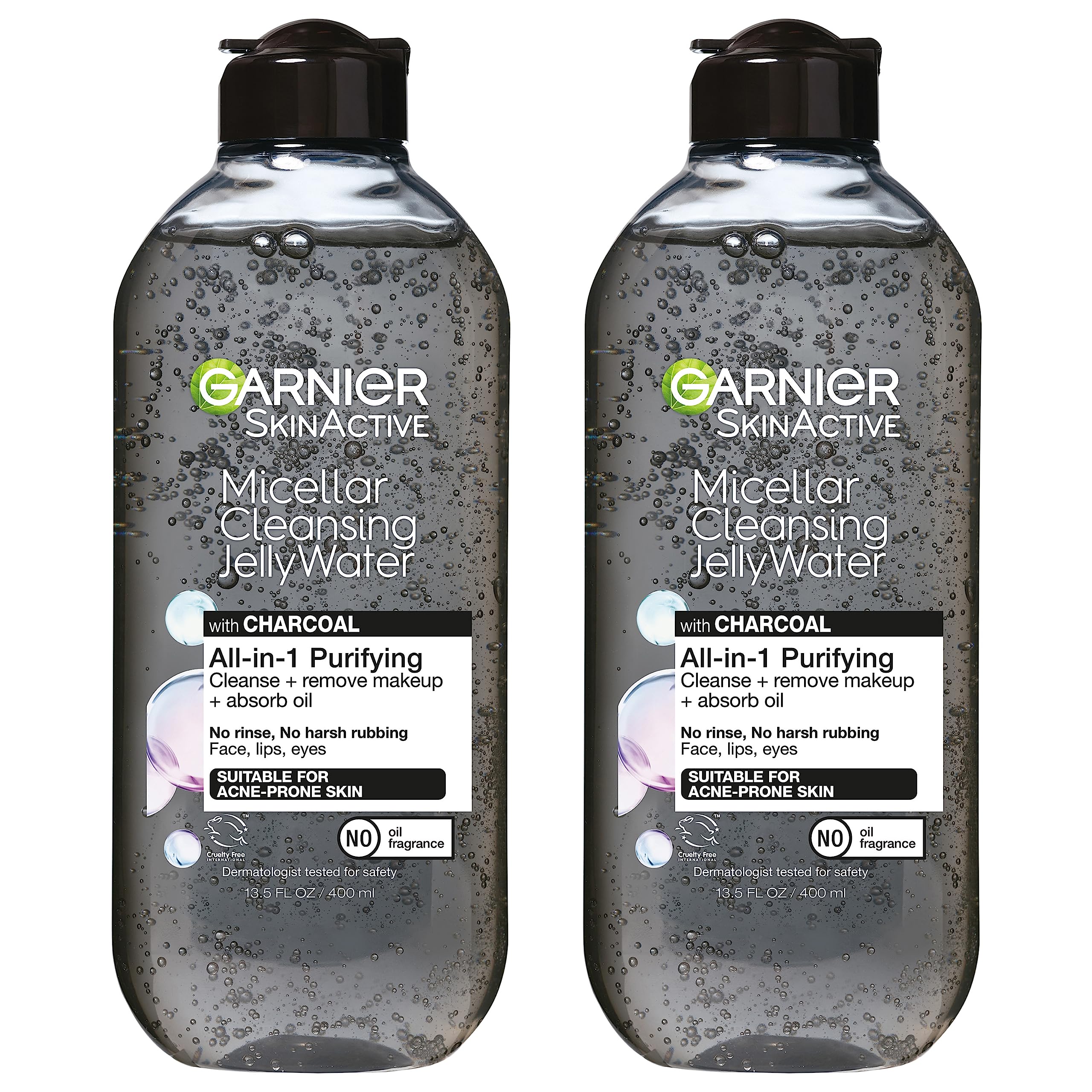 Jalea Limpiadora Garnier Skinactive Con Carbón, Paquete De 2 - Venta Internacional.