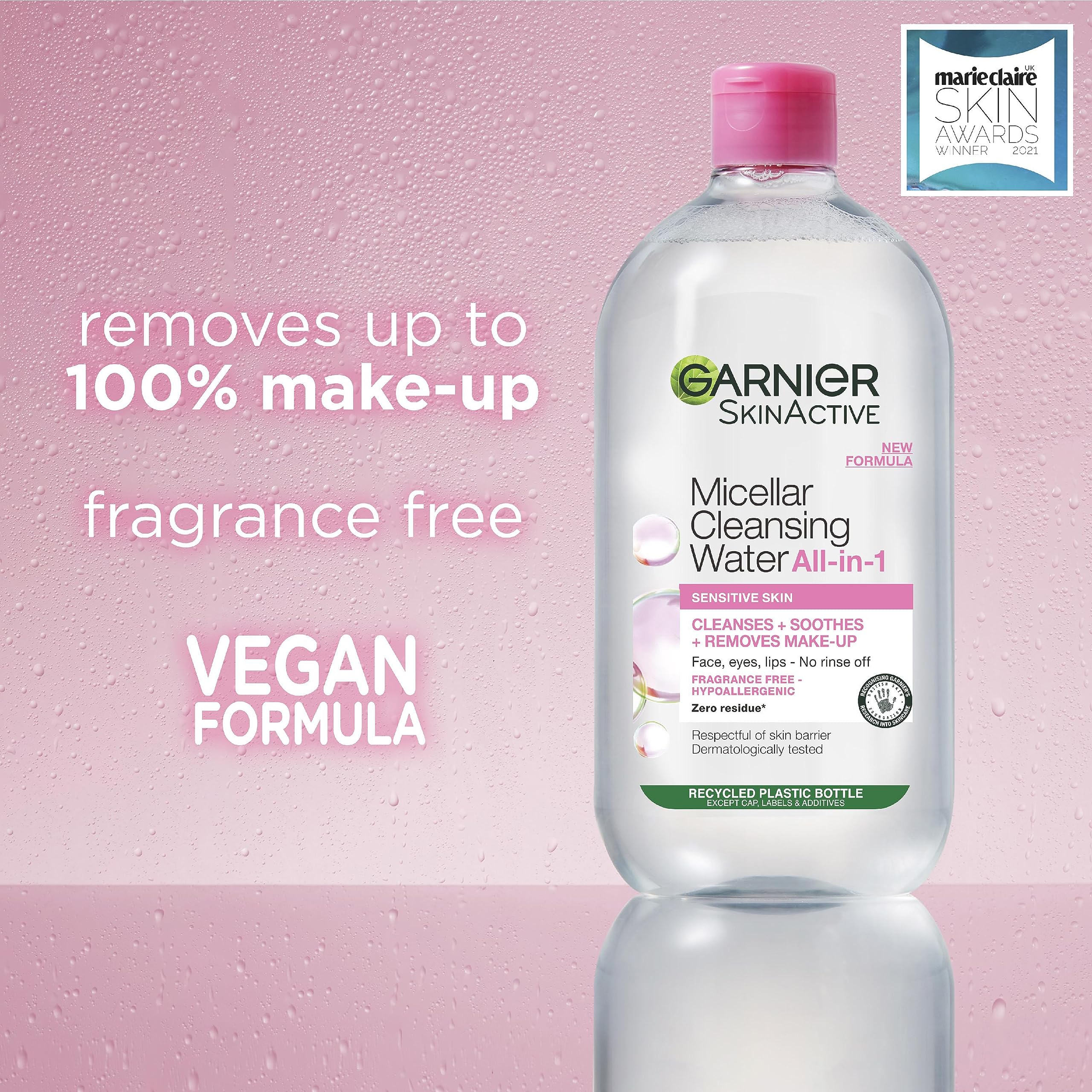 Foto 4 pulgar | Agua Micelar Garnier Sensitive Skin 700ml - Venta Internacional.