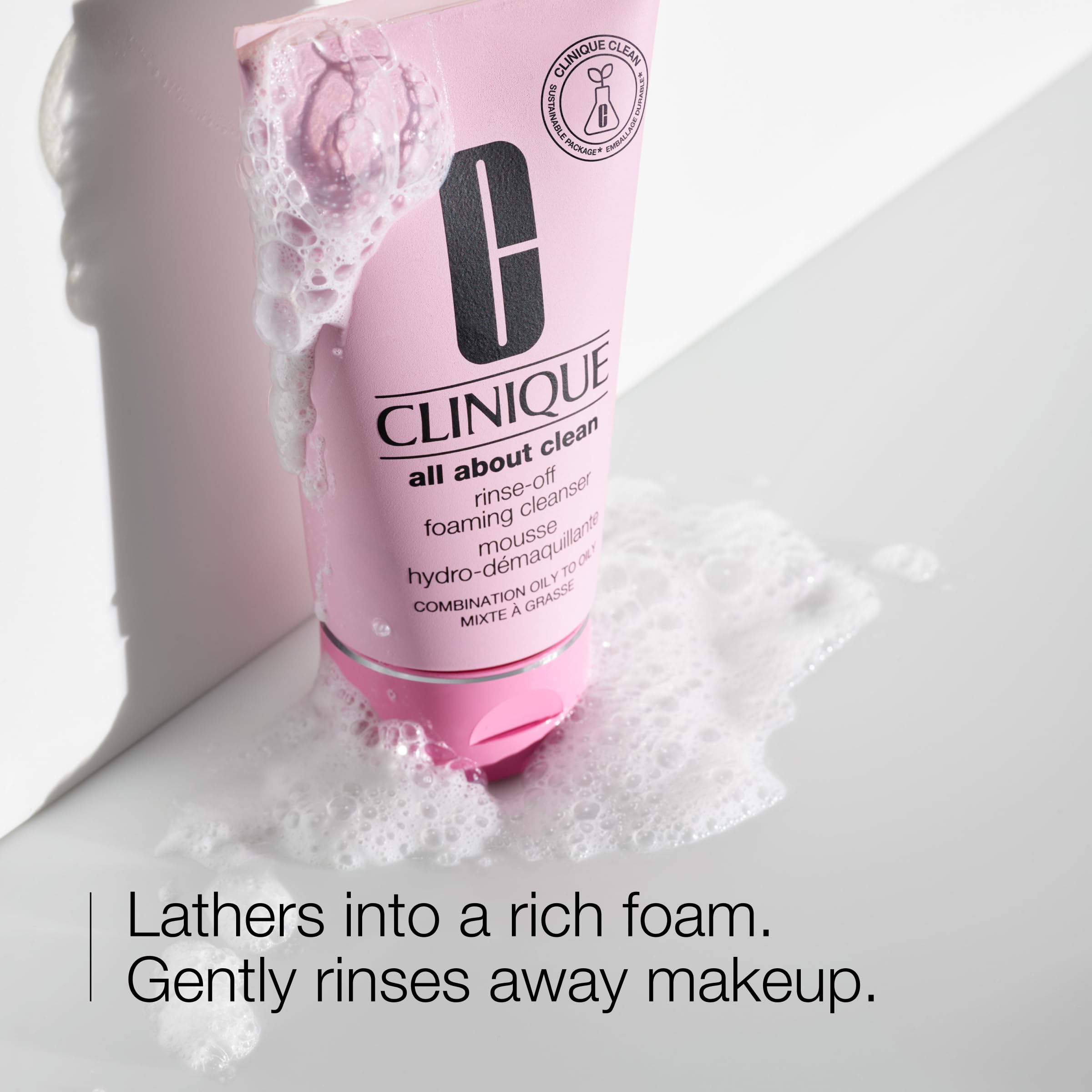 Foto 3 pulgar | Limpiador Facial Clinique All About Clean Rinse-Off 250 ml - Venta Internacional