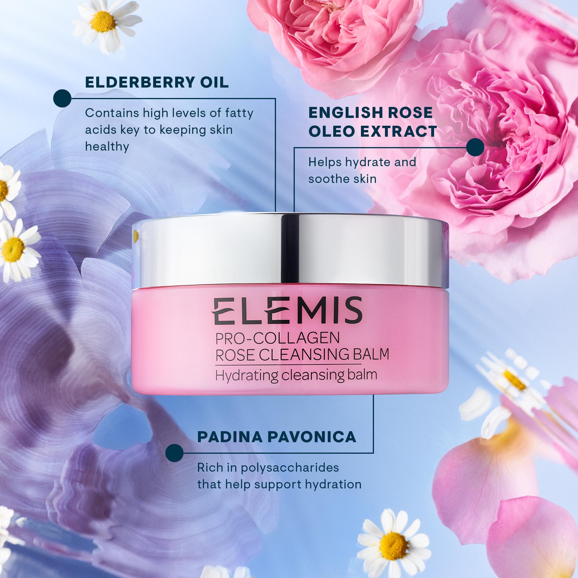 Foto 5 pulgar | Bálsamo Limpiador Elemis Pro-collagen Rose Con Extracto De Rosa Inglesa - Venta Internacional.