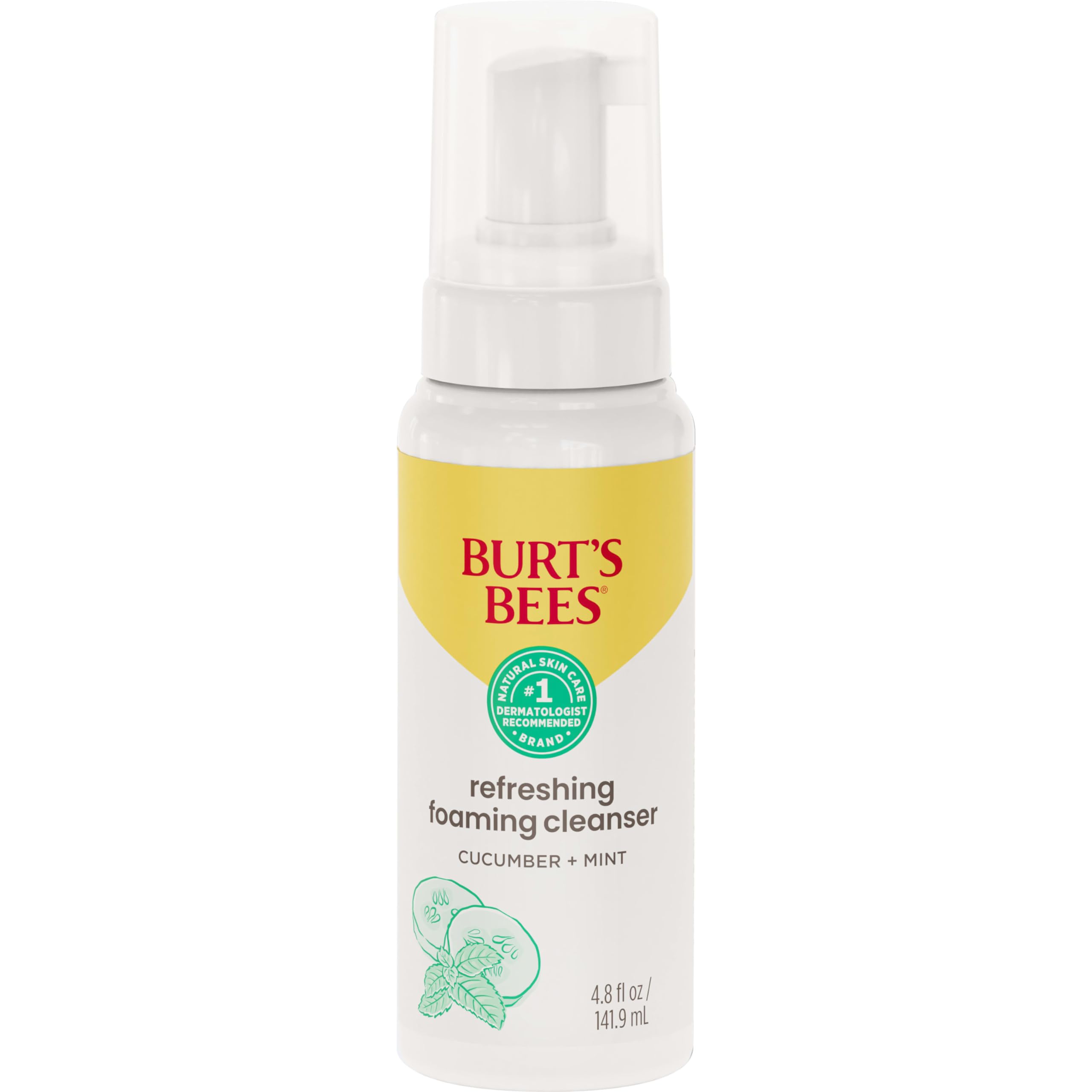 Foto 8 pulgar | Limpiador Facial Burt's Bees, Refrescante Y Espumoso, Pepino, 120 Ml - Venta Internacional.