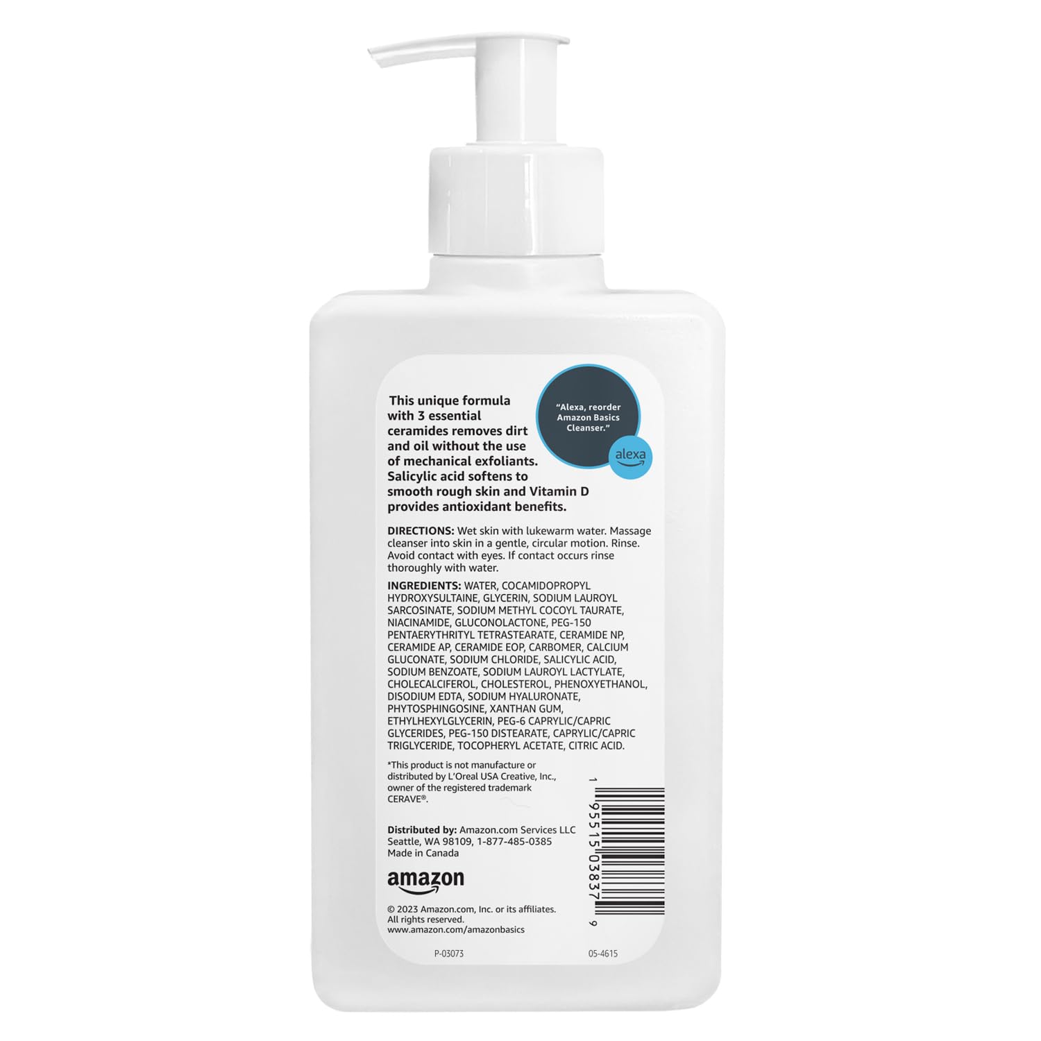 Foto 4 pulgar | Jabón Facial Amazon Basics con Ácido Salicílico Renovador 237 ml - Venta Internacional