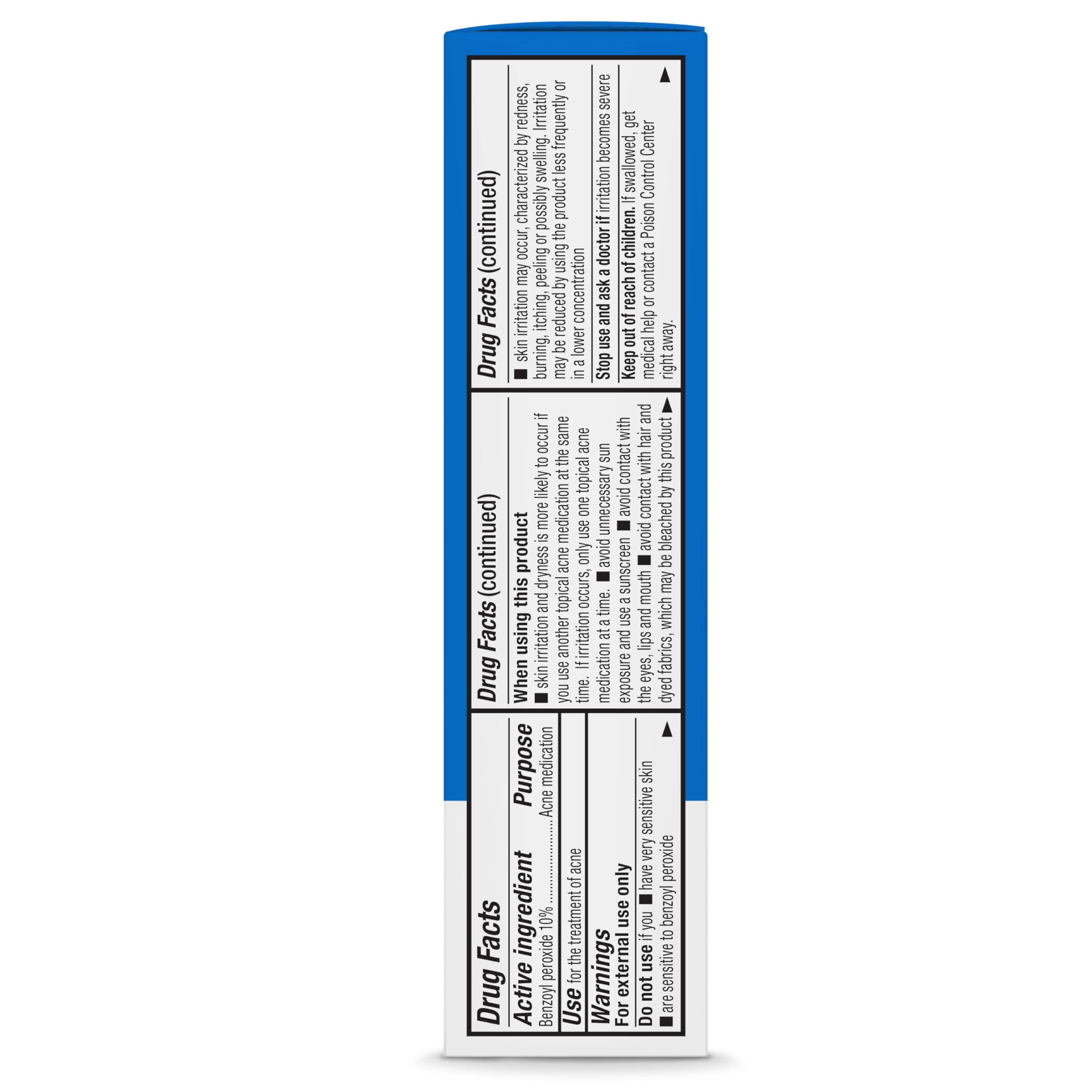 Foto 7 pulgar | Gel Facial Amazon Basics con Peróxido de Benzoilo 10% 28 g - Venta Internacional