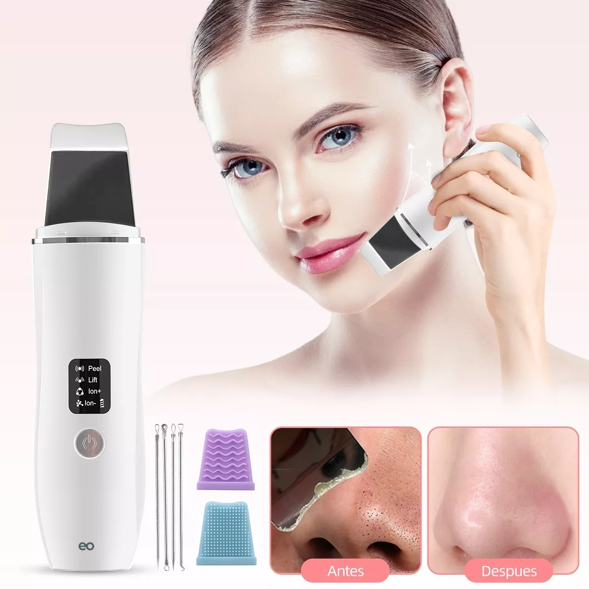 Foto 3 pulgar | Limpiador Facial Eo Safe Imports Blanco