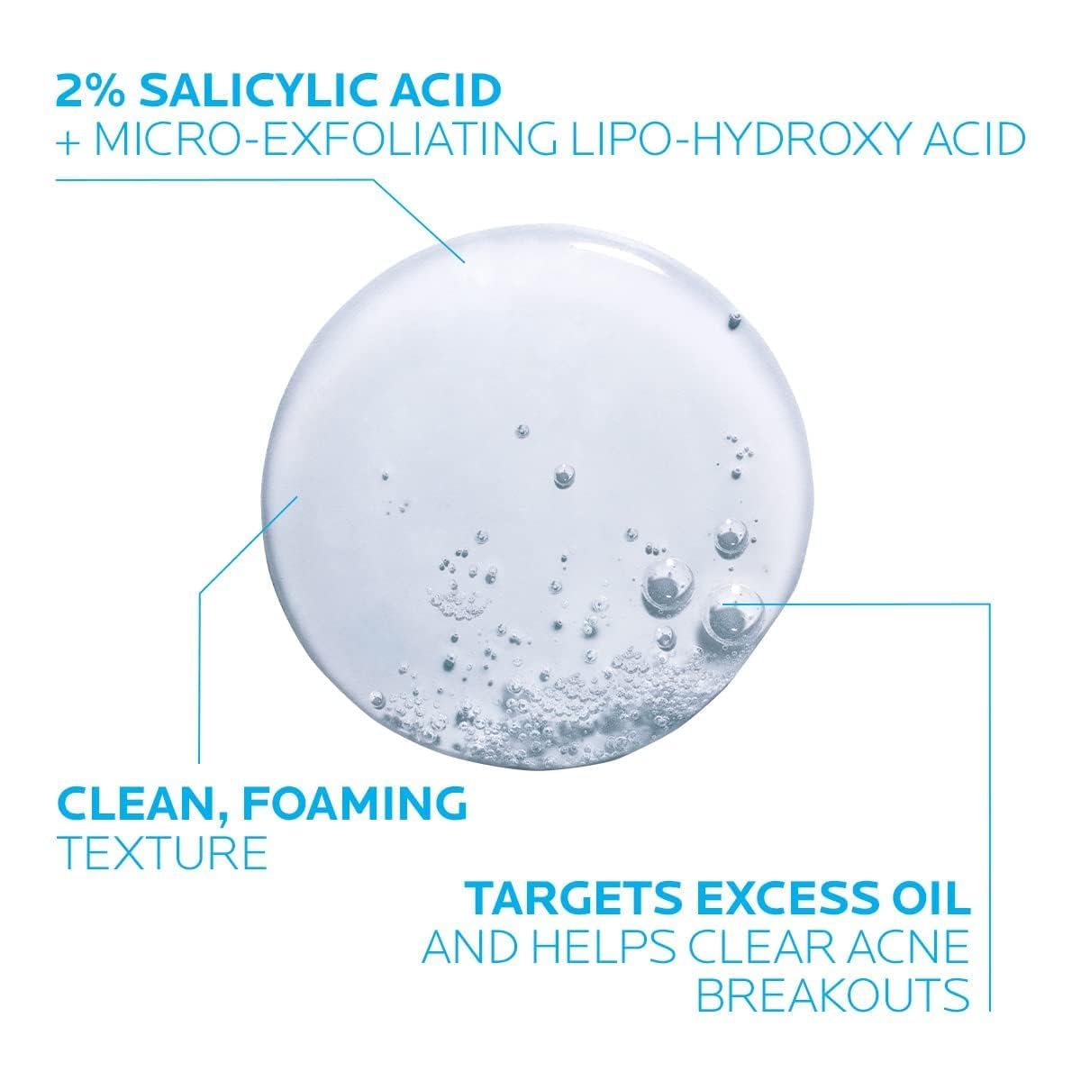Foto 3 pulgar | Gel Medicinal Cleanser La Roche-posay Effaclar Con Ácido Salicílico Al 2% - Venta Internacional.