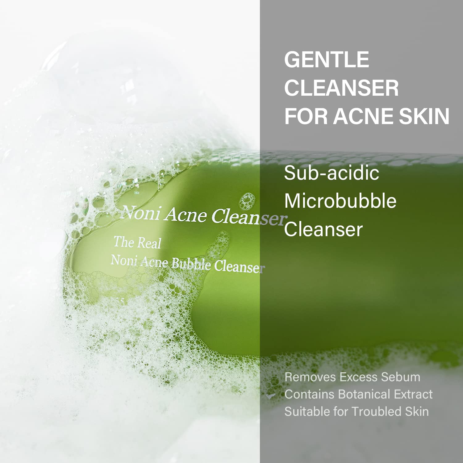 Foto 2 | Limpiador De Burbujas Celimax Noni Acne Para Pieles Sensibles 155 Ml - Venta Internacional.