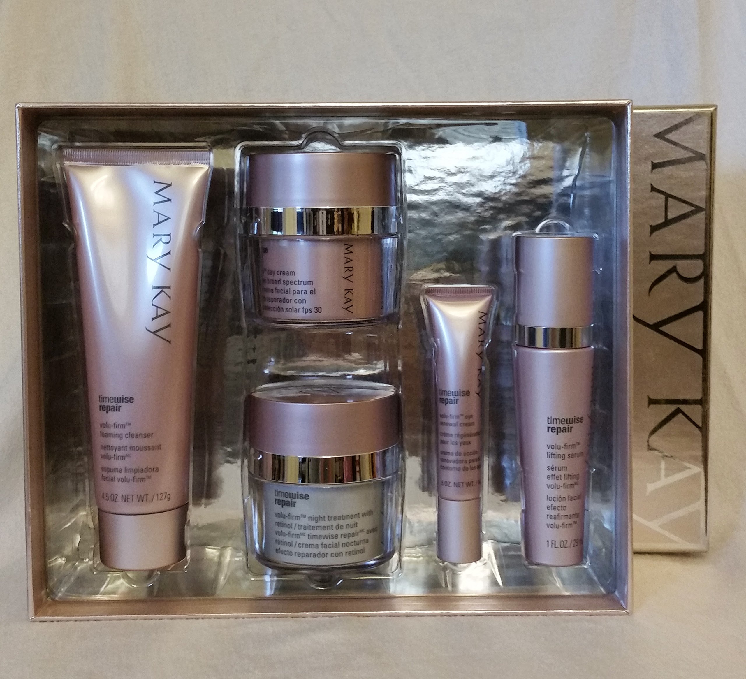 Set De Cuidado De La Piel Mary Kay Timewise Repair Volu-firm - Venta Internacional.