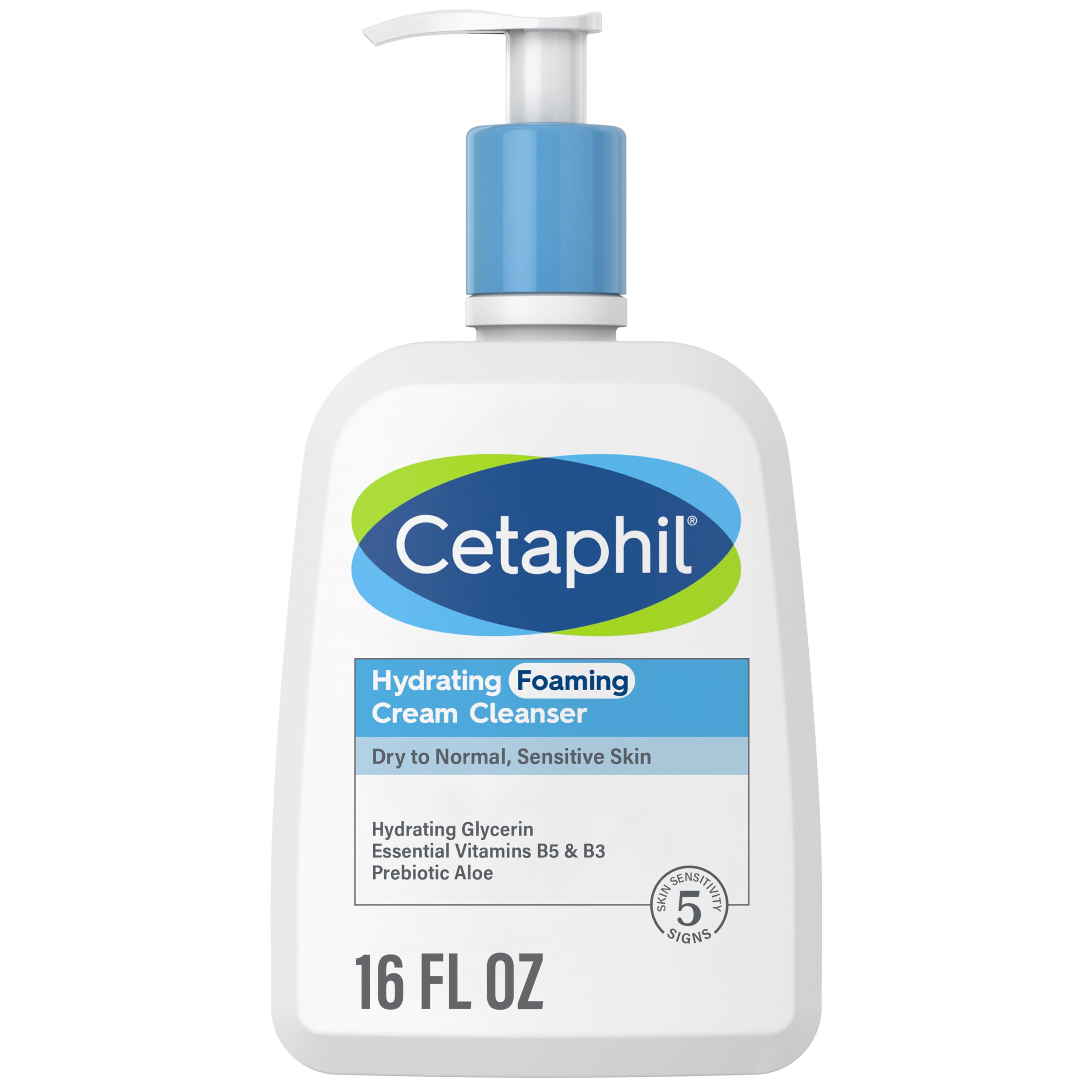 Face Wash Cetaphil, Crema Para Espuma, Hidratante, 473 Ml, Para Personas Sensibles - Venta Internacional.