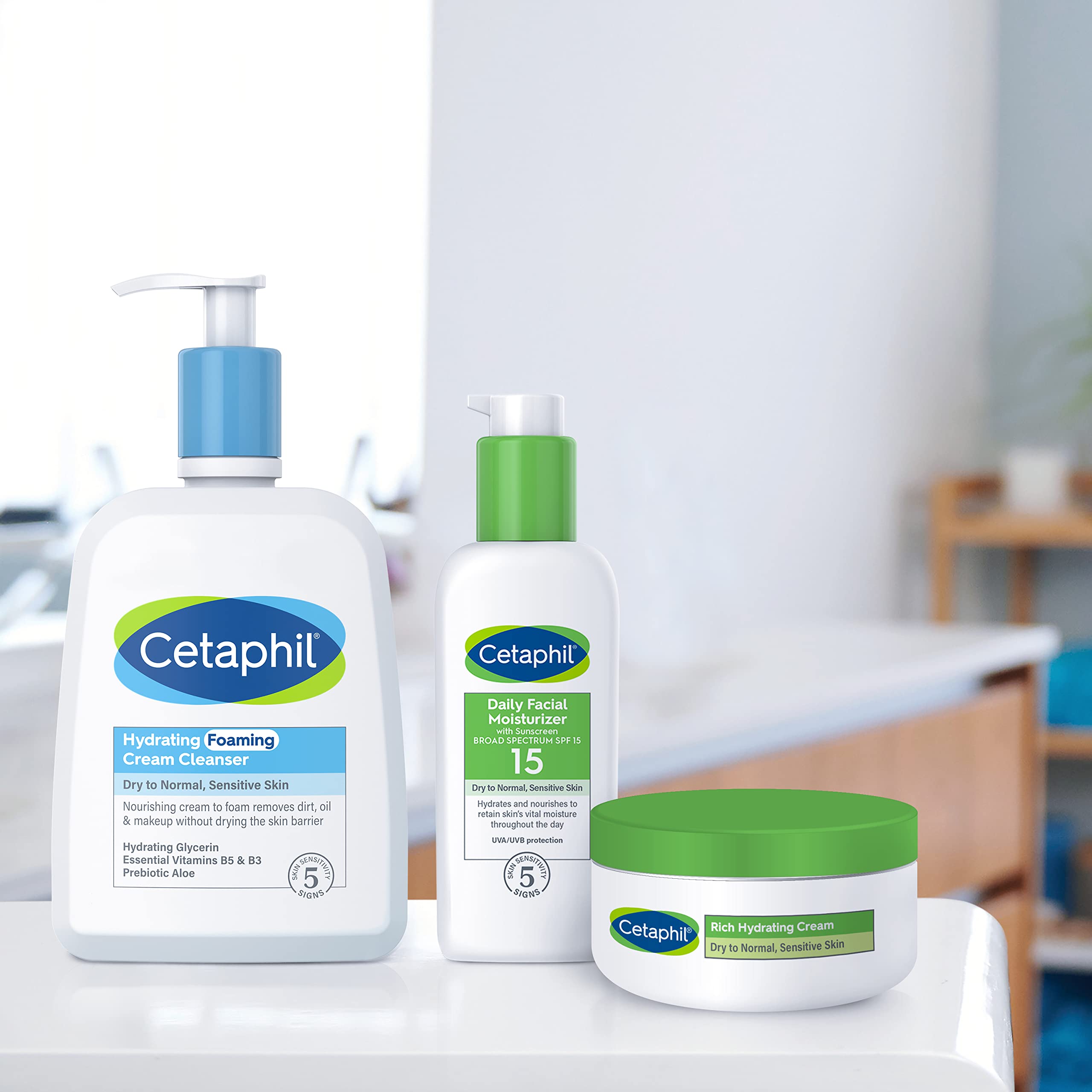 Foto 6 pulgar | Face Wash Cetaphil, Crema Para Espuma, Hidratante, 473 Ml, Para Personas Sensibles - Venta Internacional.