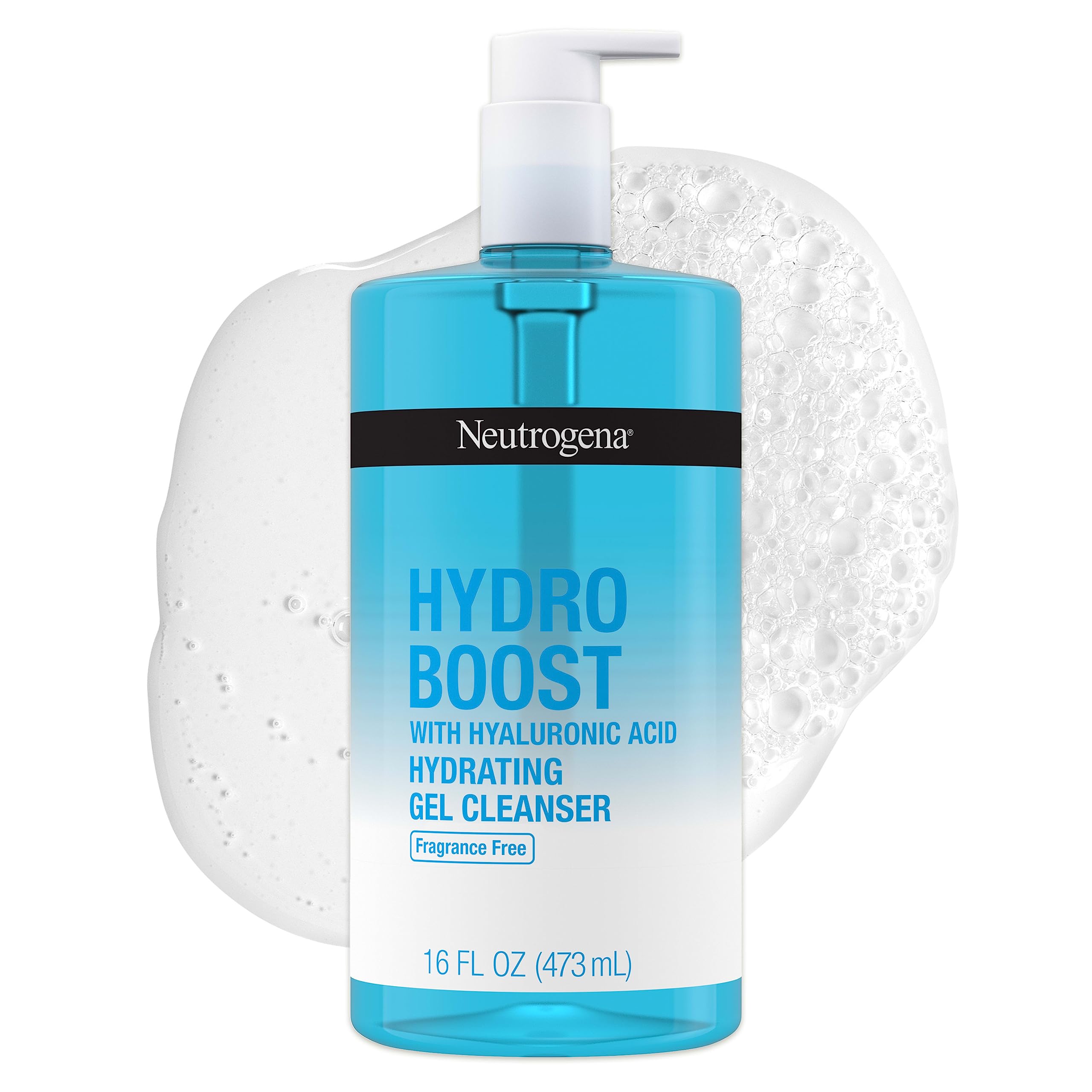 Limpiador Facial Neutrogena Hydro Boost Con Ácido Hialurónico 480 Ml - Venta Internacional.